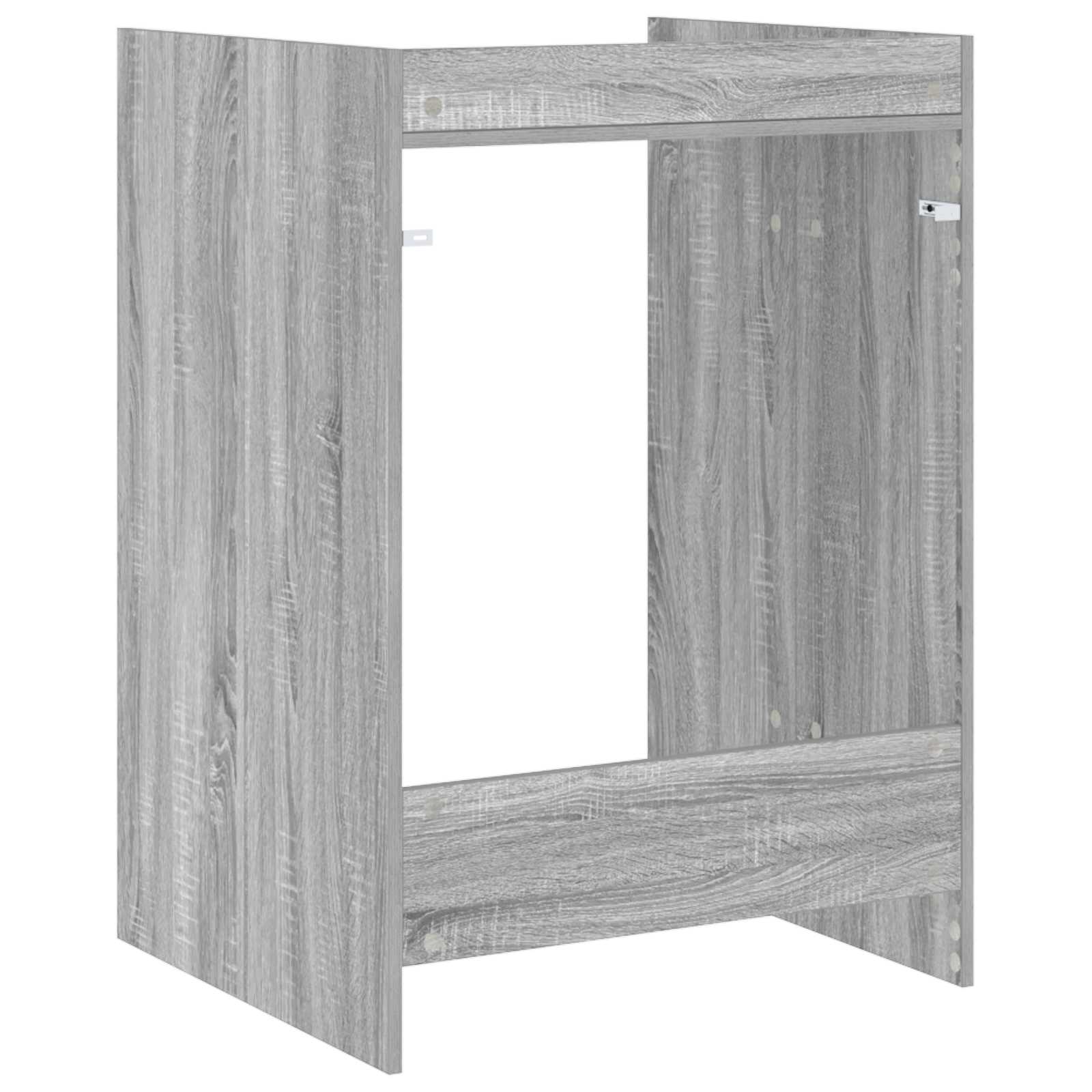 Armoire pour machine à laver Gris Sonoma 67,5 x 62 x 97 cm - XIOS