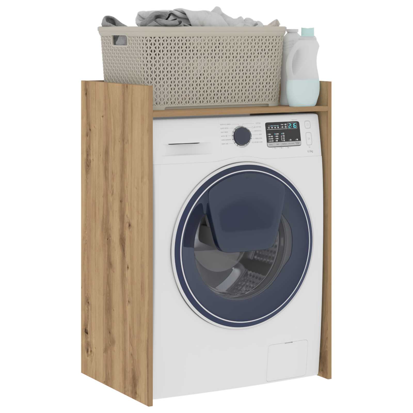 Armoire pour machine à laver Chêne artisan 67,5 x 48 x 97 cm - XIOS