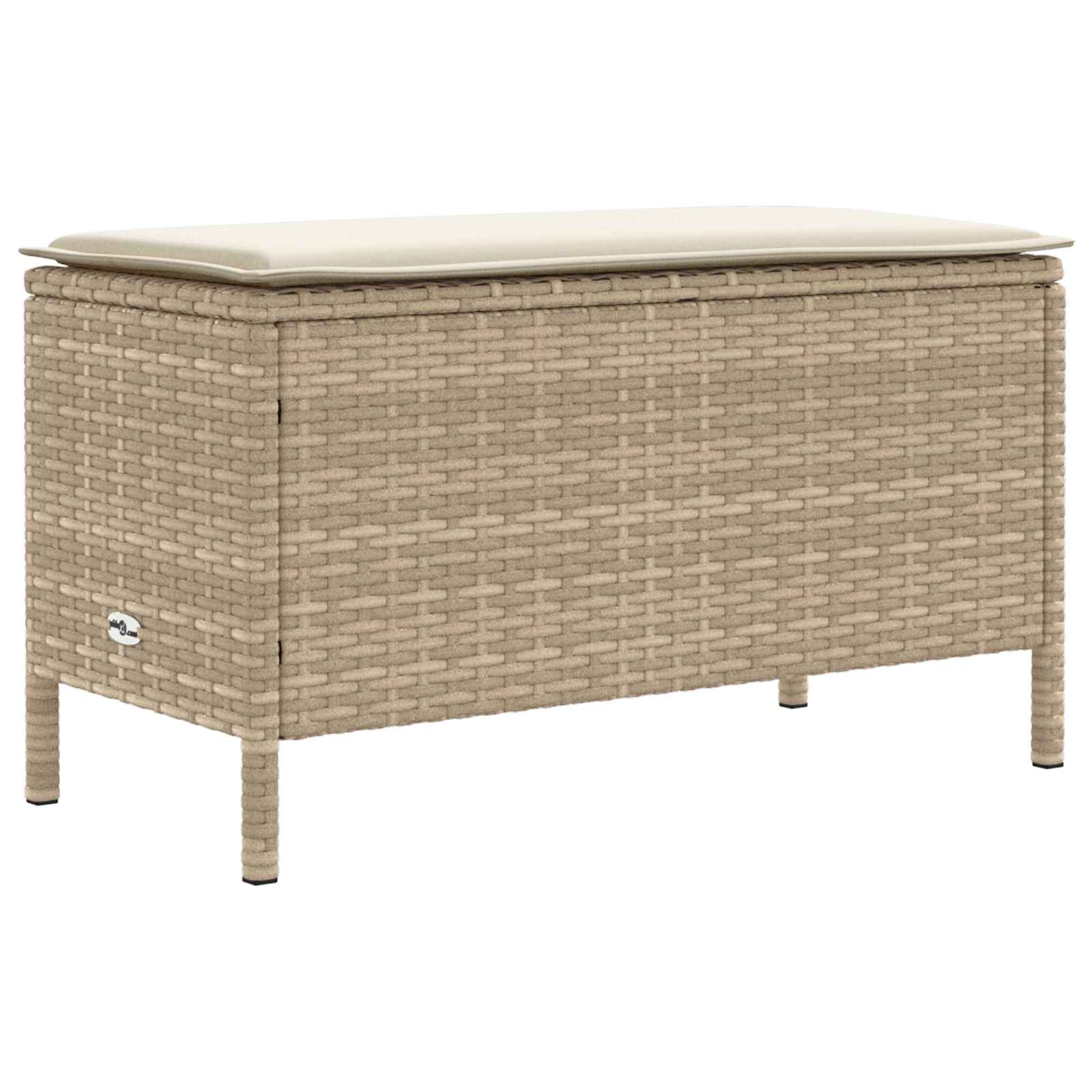 Ensembles de meubles 5 pcs Beige et crème Rotin PE - XIOS