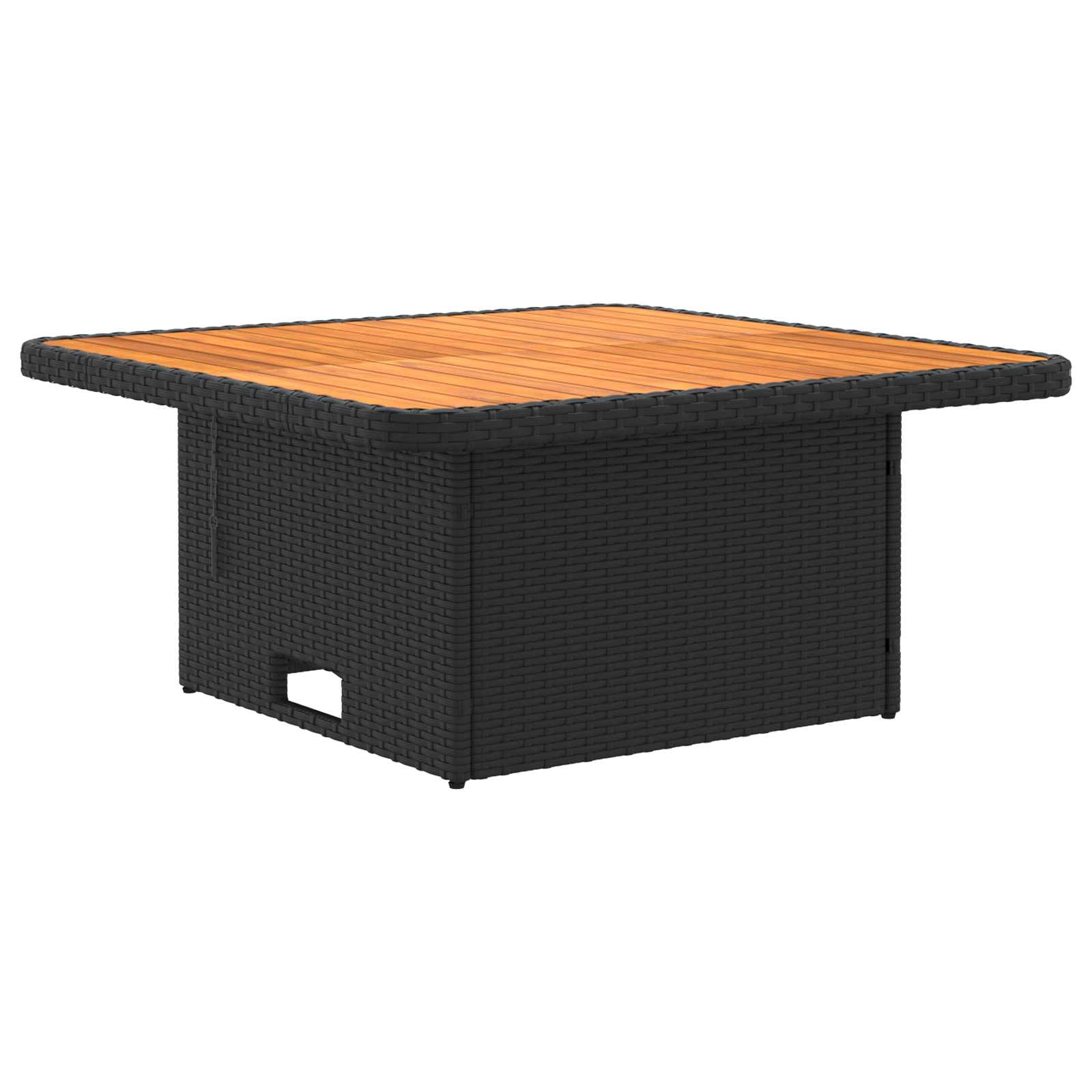 Ensembles de meubles avec oreiller 7 pcs Noir et Crème Rotin PE - XIOS