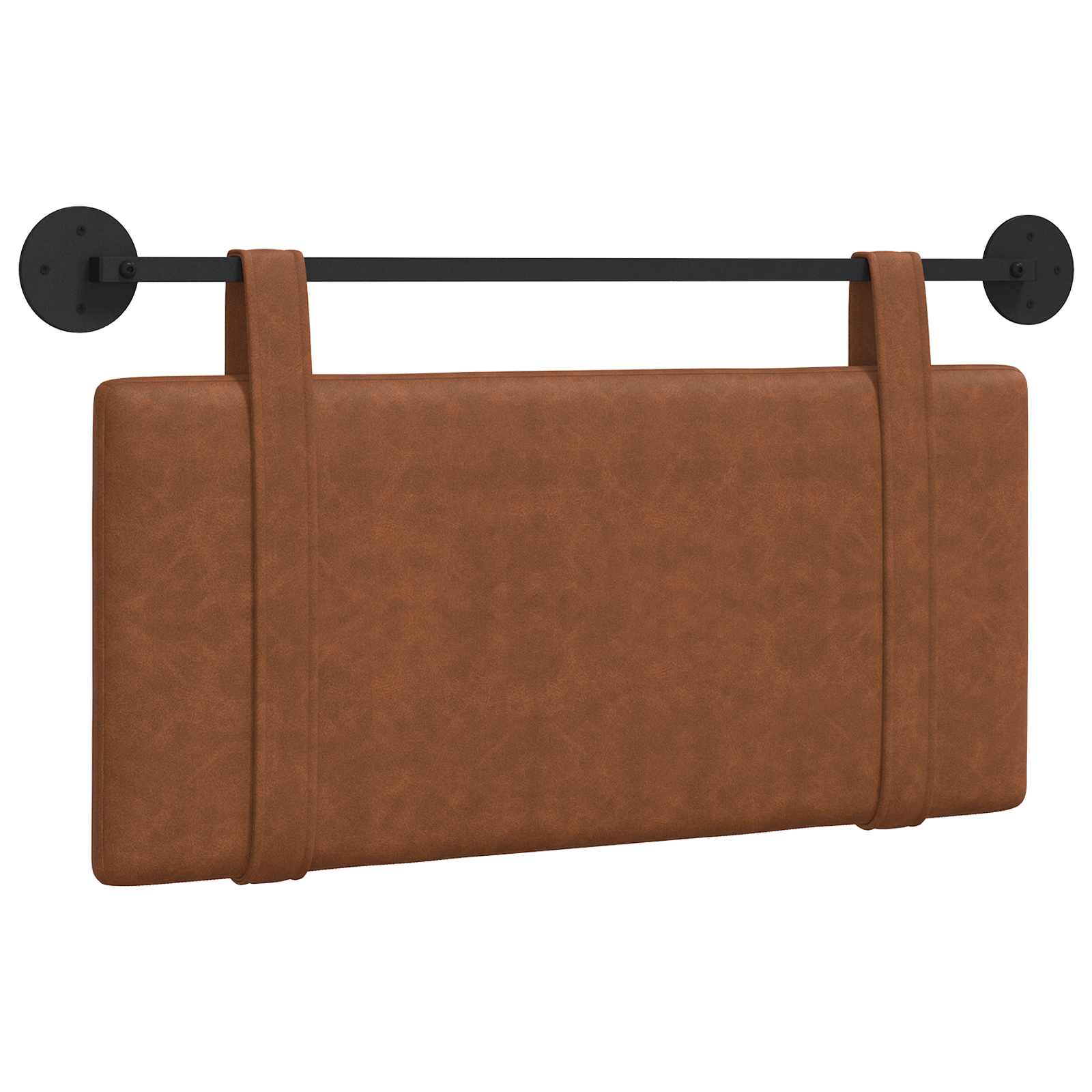Tête de lit suspendue Uni Marron 90 x 55 x 5 cm PU antique - XIOS