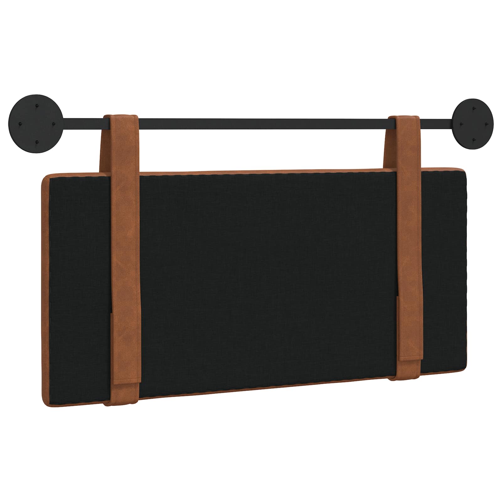 Tête de lit suspendue Uni Marron 90 x 55 x 5 cm PU antique - XIOS