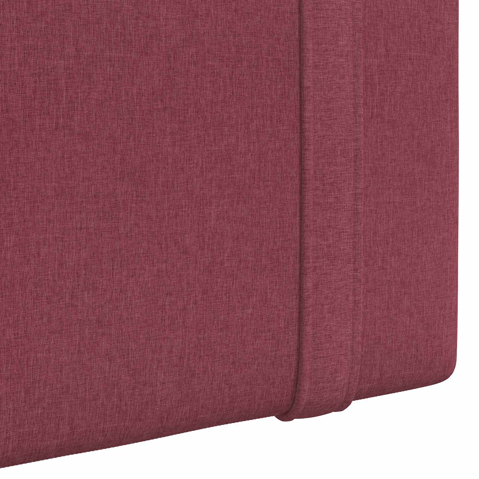 Tête de lit suspendue Uni Bordeaux 130 x 55 x 5 cm tissu - XIOS
