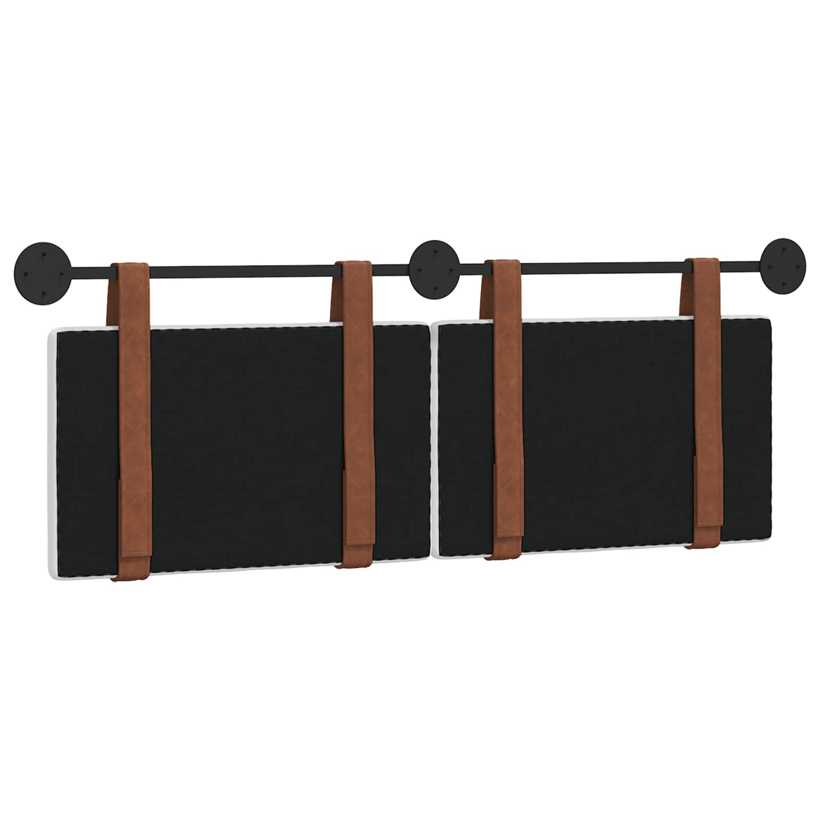 Tête de lit suspendue Blanc PU antique