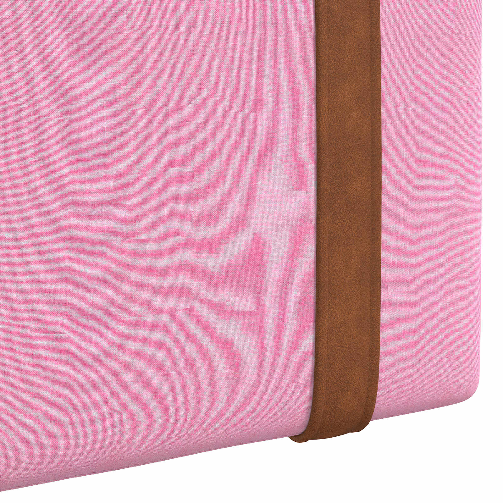 Tête de lit suspendue Rose PU antique