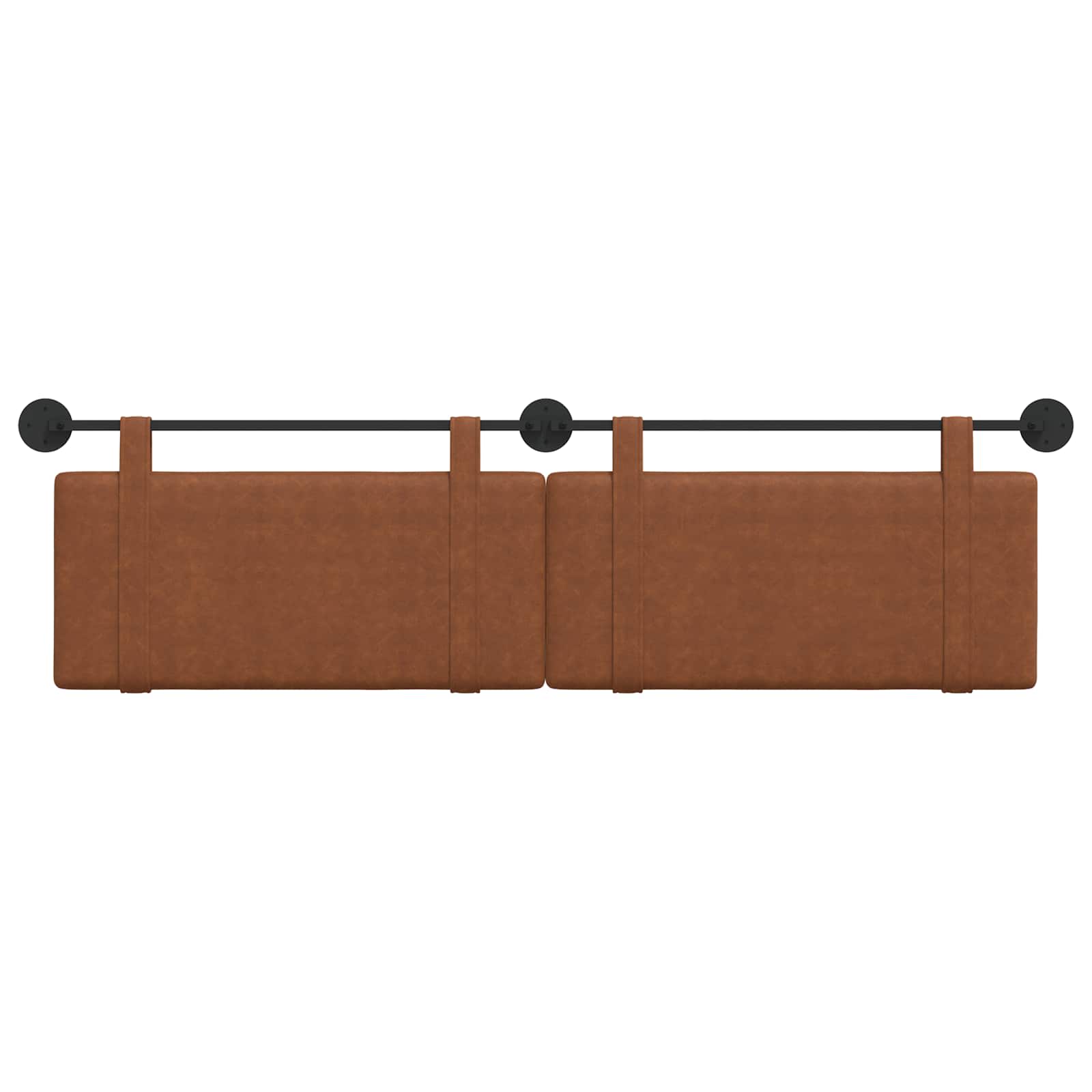 Tête de lit suspendue Uni Marron 170 x 55 x 5 cm PU antique - XIOS