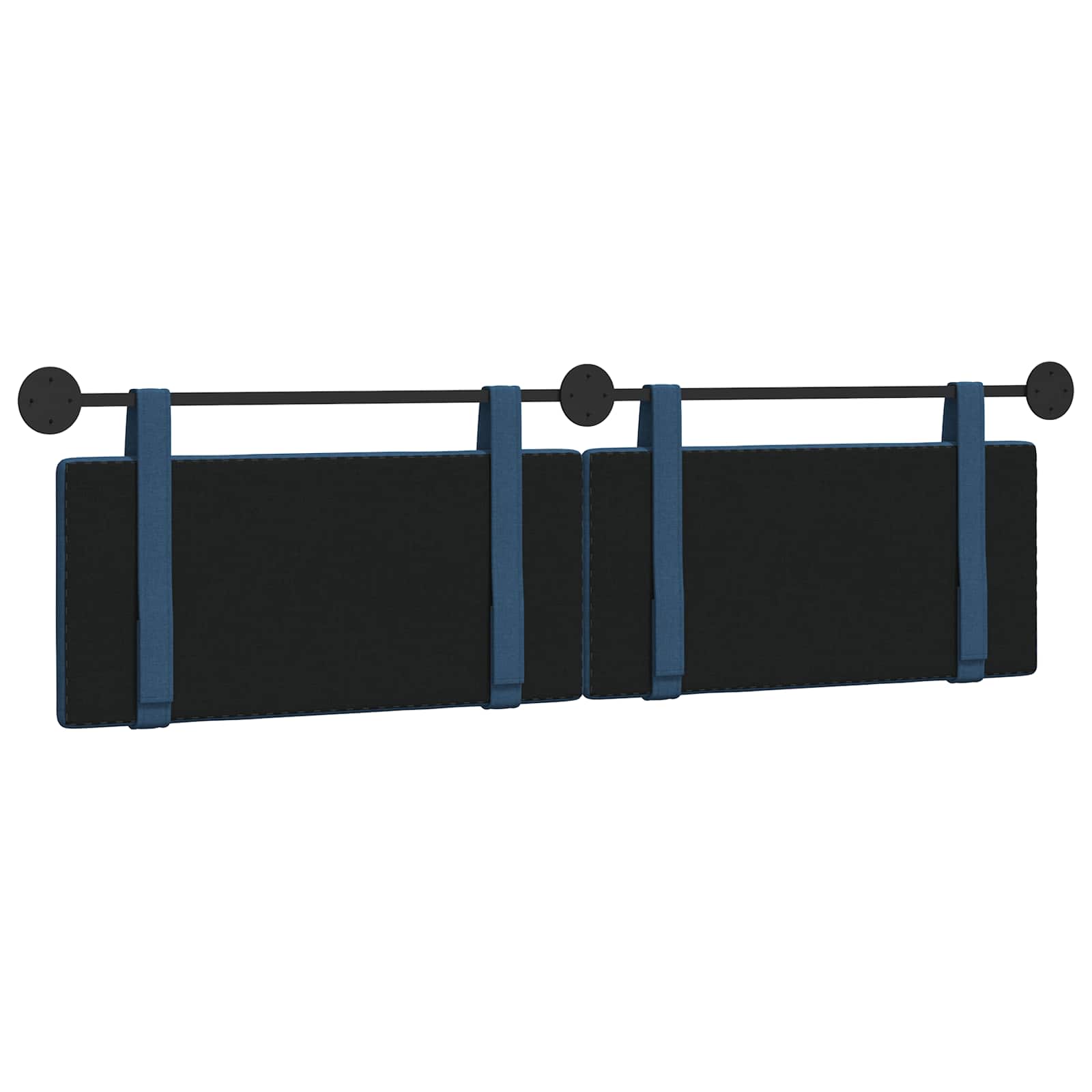 Tête de lit suspendue Bleu Tissu - XIOS