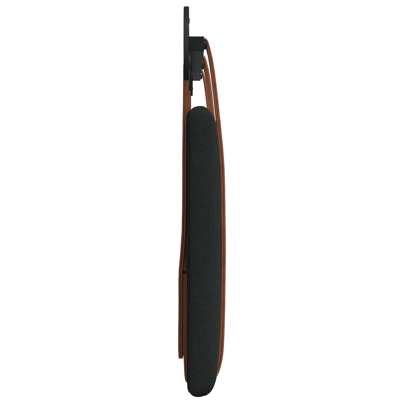 Tête de lit suspendue Uni Noir 190 x 55 x 5 cm PU antique - XIOS