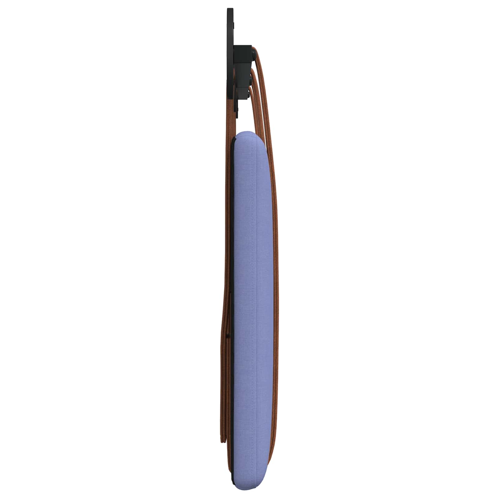 Tête de lit suspendue Uni Bleu denim 190 x 55 x 5 cm PU antique - XIOS