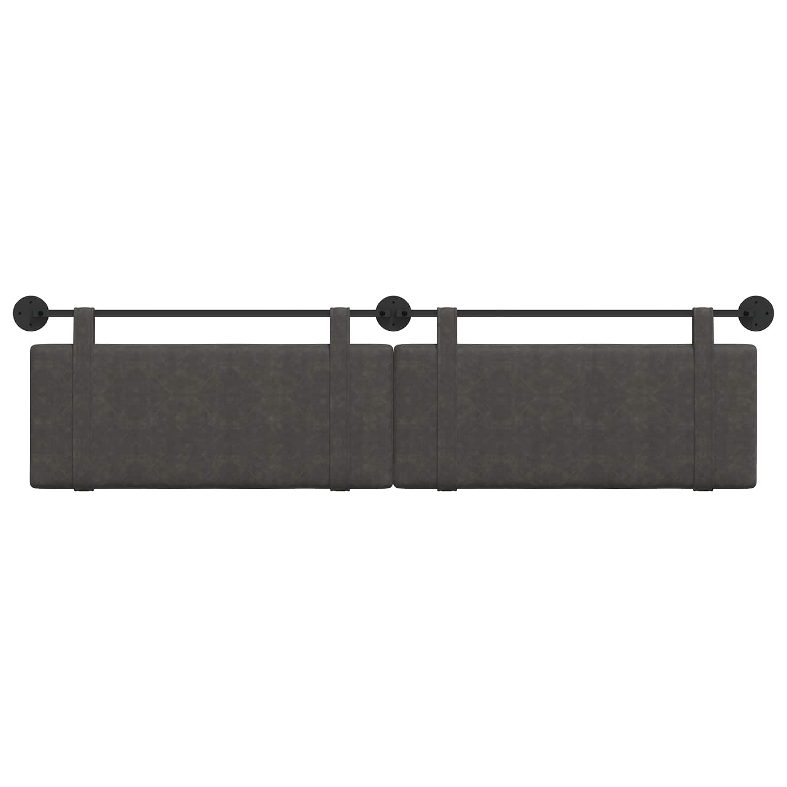 Tête de lit suspendue Noir PU antique - XIOS