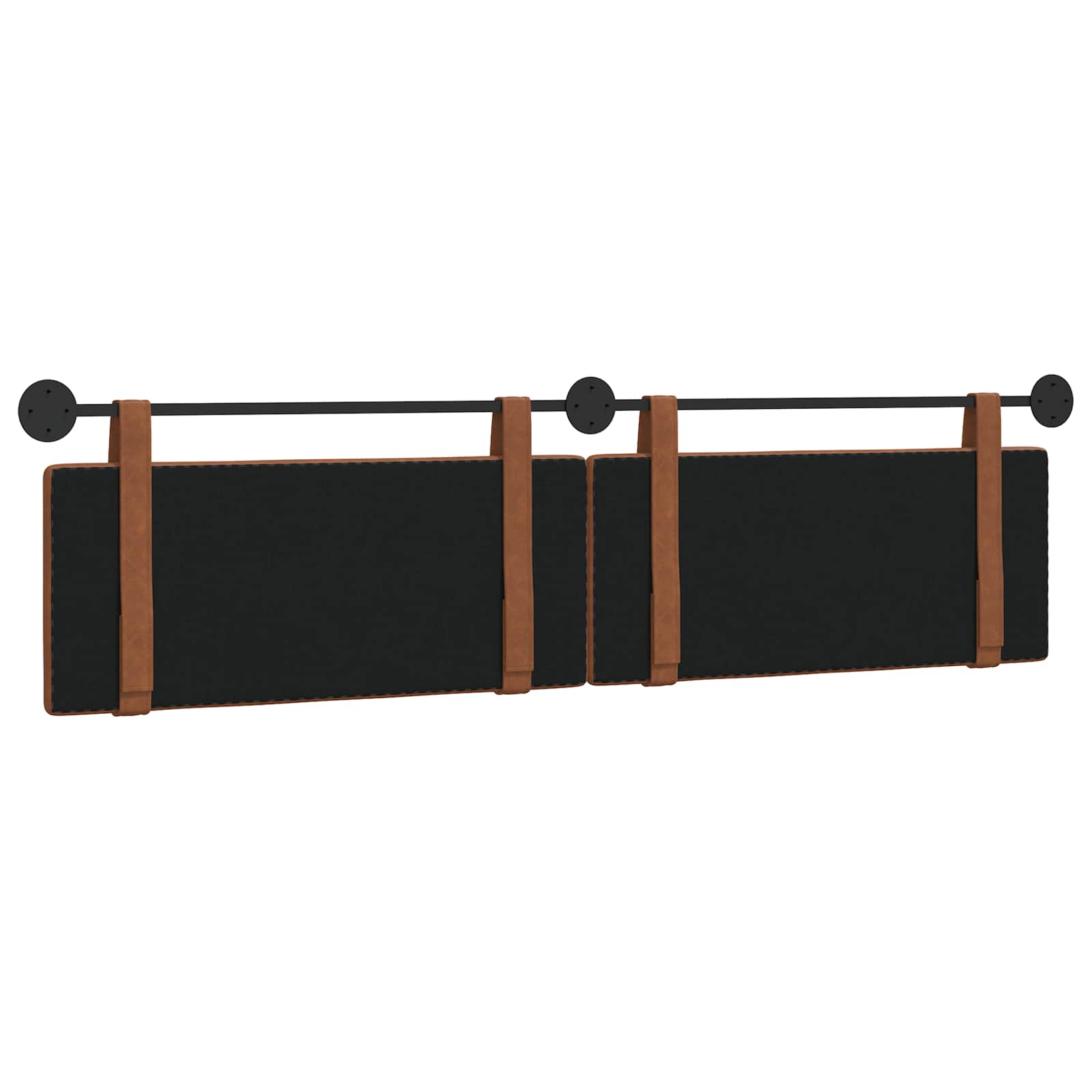 Tête de lit suspendue Uni Marron 210 x 55 x 5 cm PU antique - XIOS