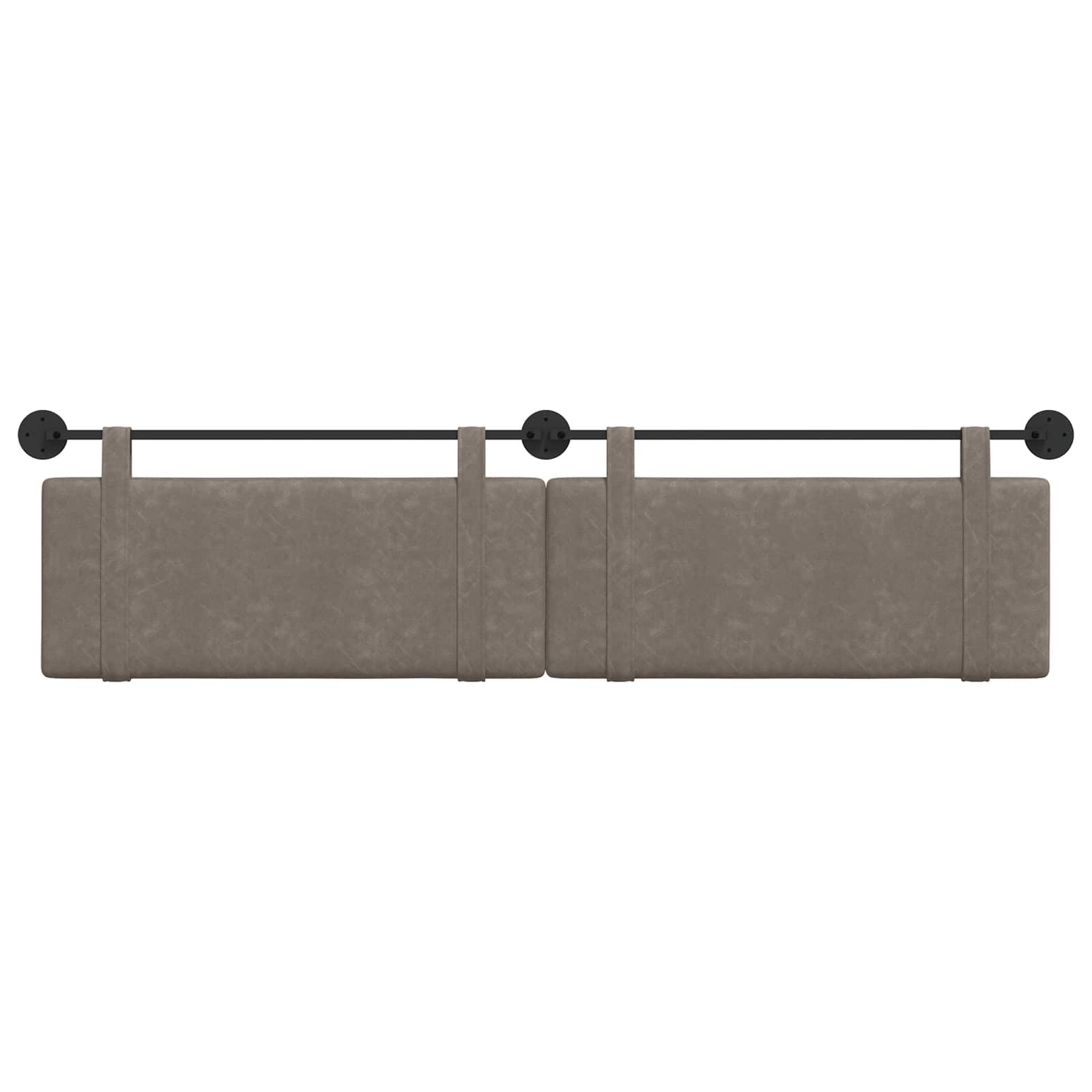 Tête de lit suspendue Gris PU antique - XIOS