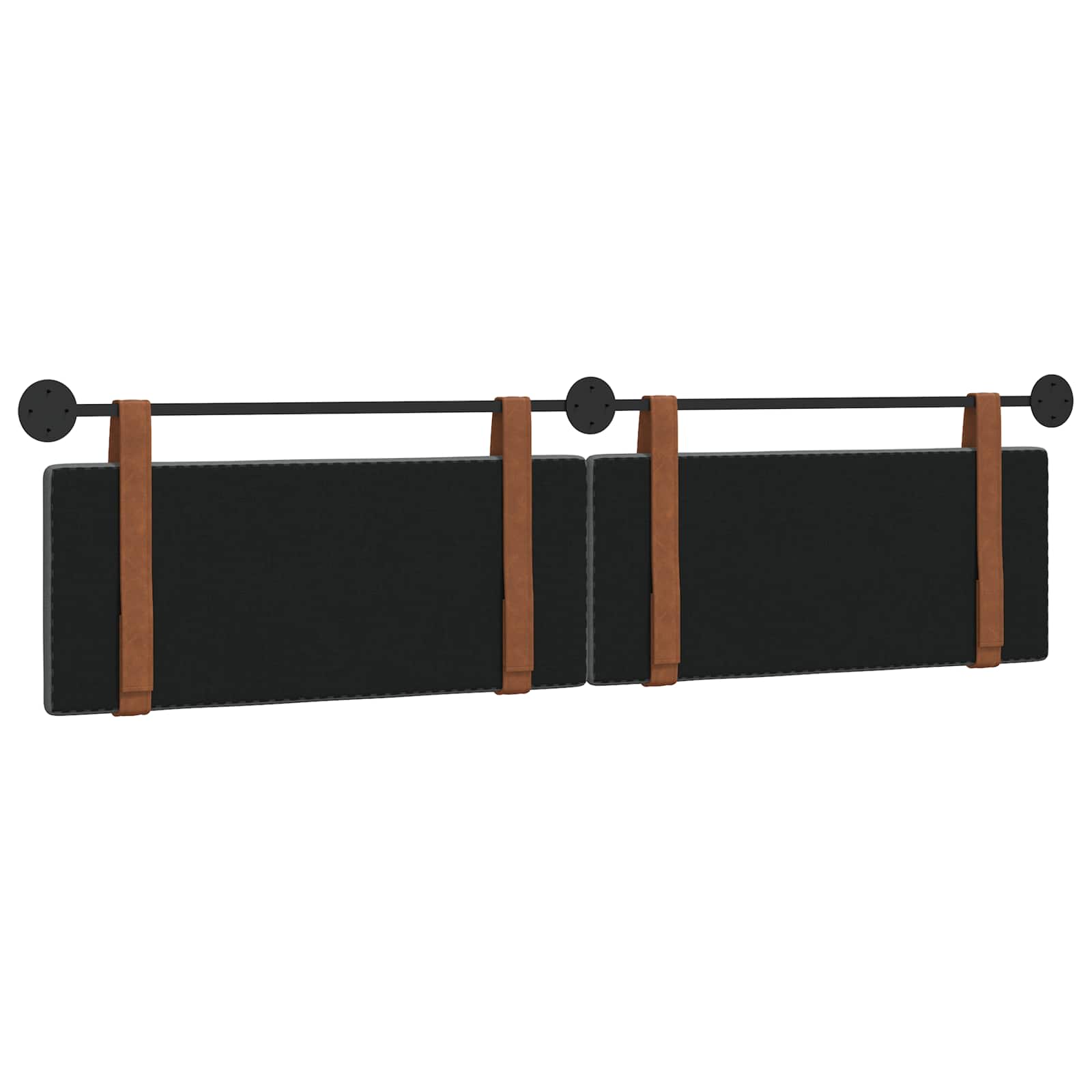 Tête de lit suspendue Gris foncé PU antique - XIOS