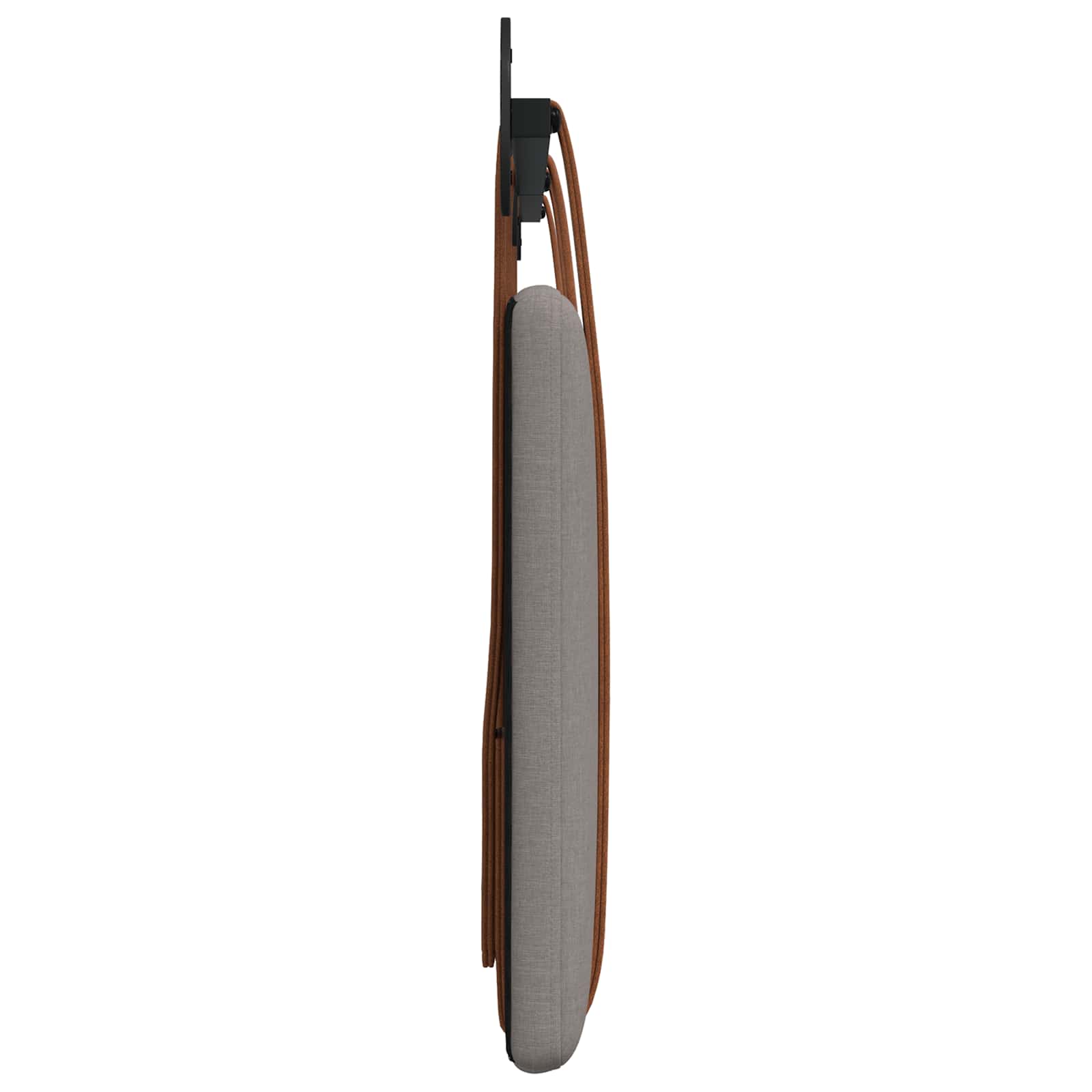 Tête de lit suspendue Taupe PU antique - XIOS