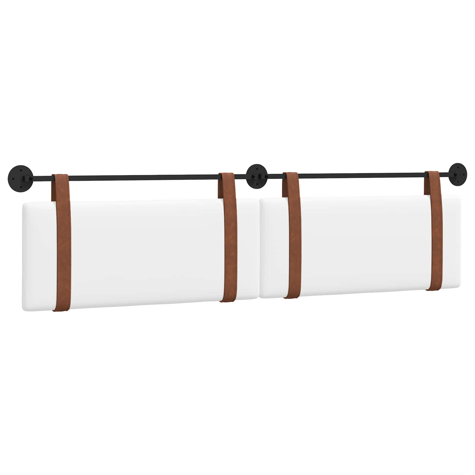 Tête de lit suspendue Blanc PU antique - XIOS
