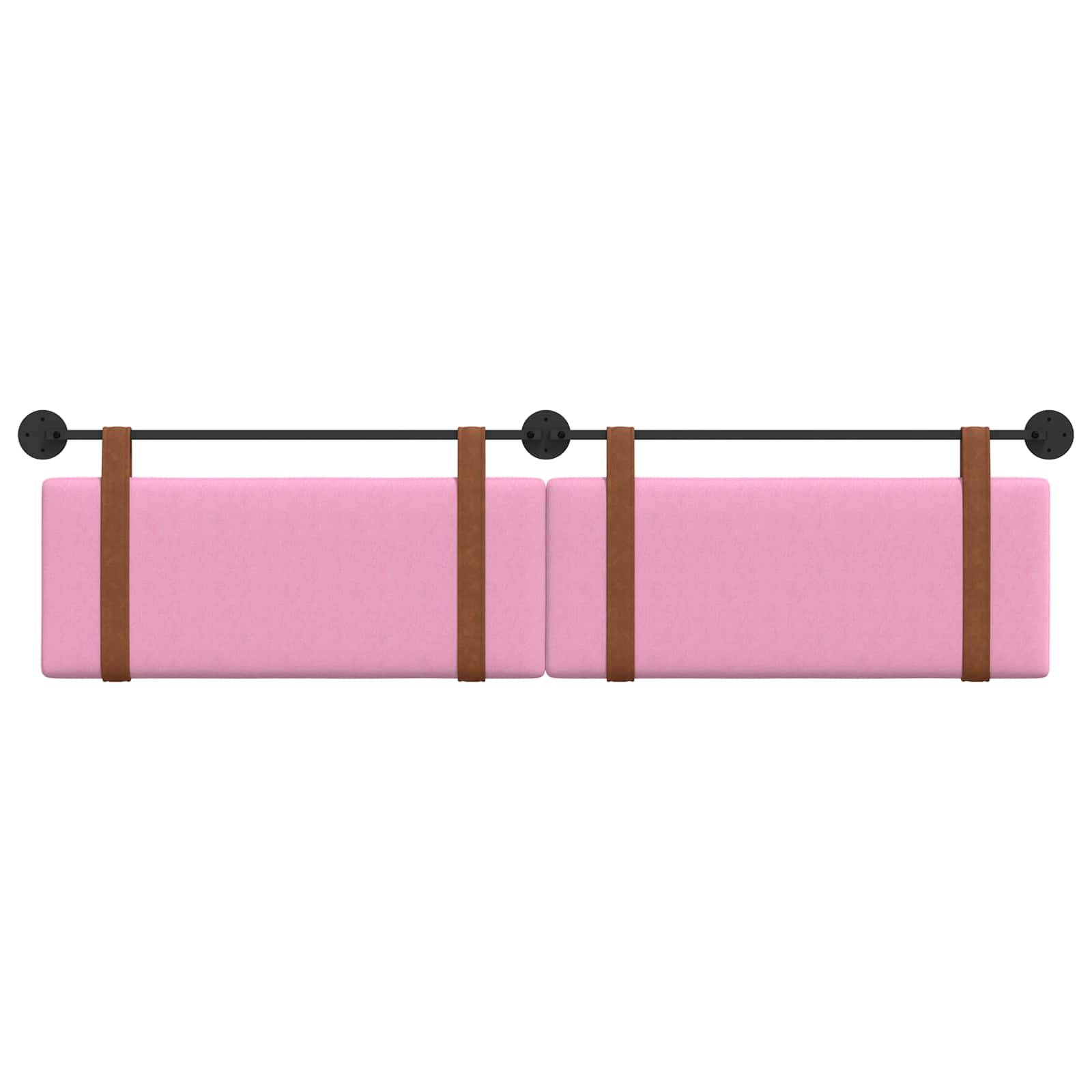 Tête de lit suspendue Rose PU antique - XIOS