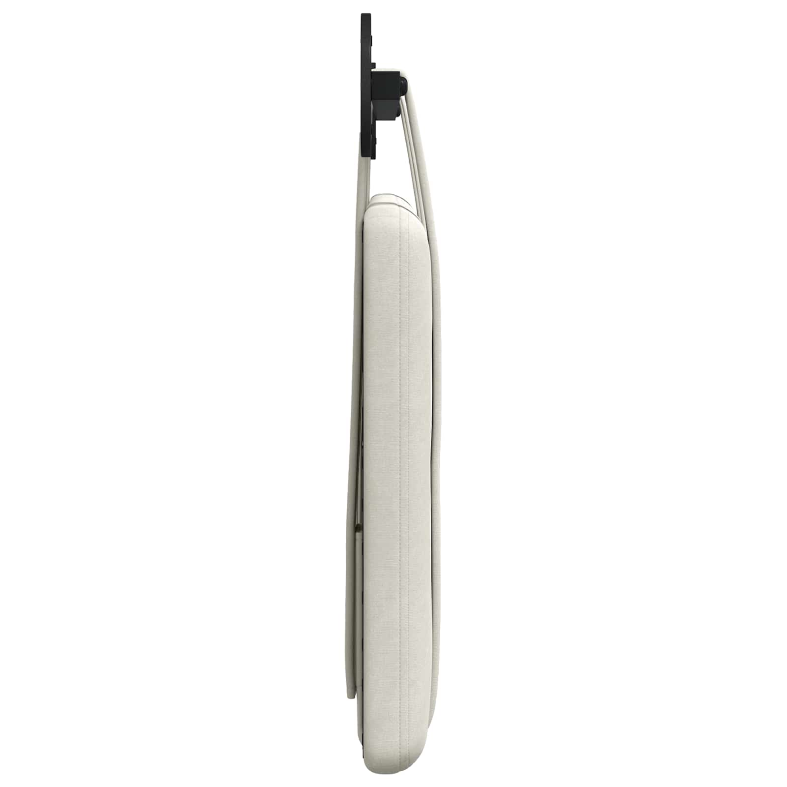 Tête de lit suspendue Crème 90 x 55 x 5 cm Velours - XIOS