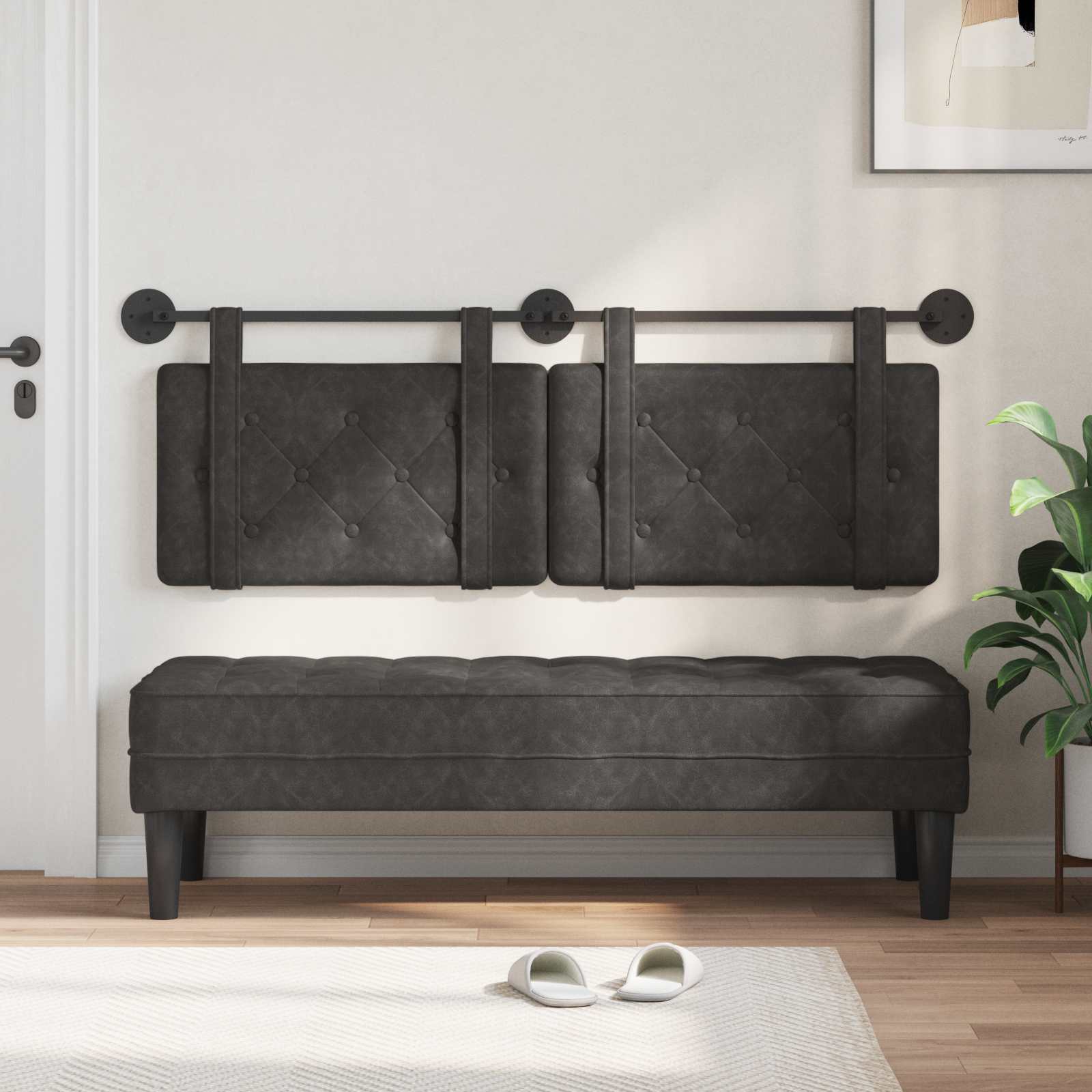 Tête de lit suspendue PU antique - XIOS