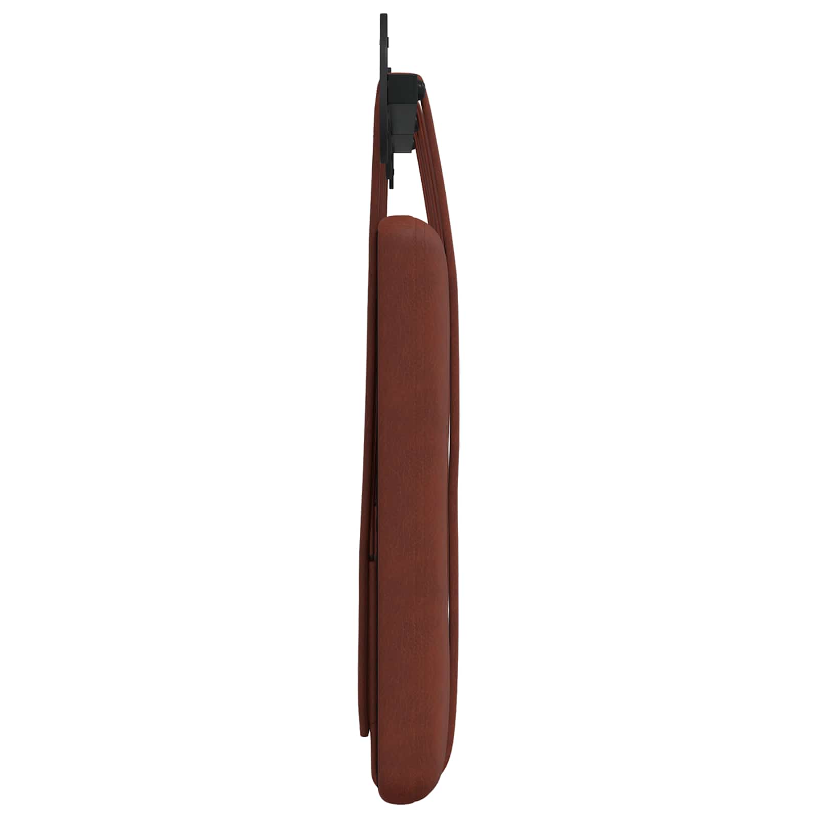 Tête de lit suspendue Brun Brillant 130 x 55 x 5 cm PU antique - XIOS