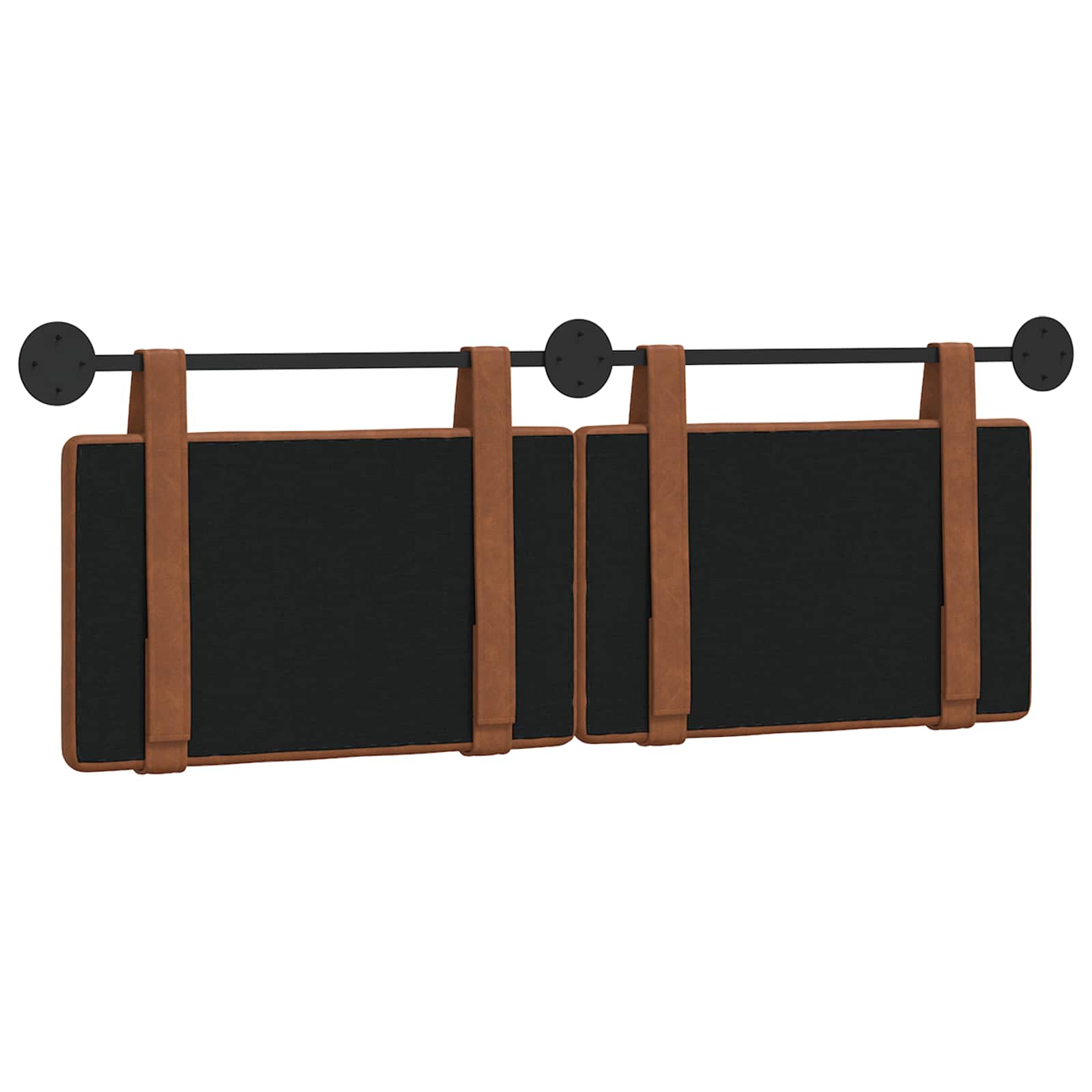 Tête de lit suspendue Marron PU antique - XIOS