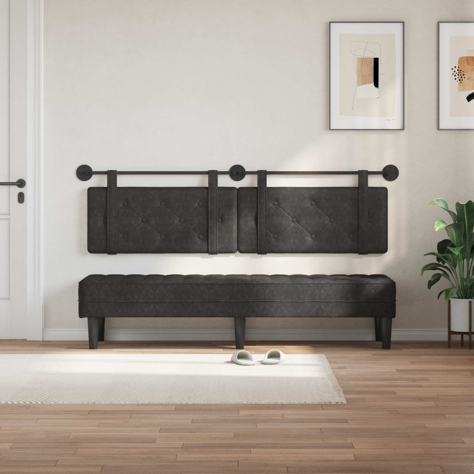 Tête de lit suspendue PU antique - XIOS