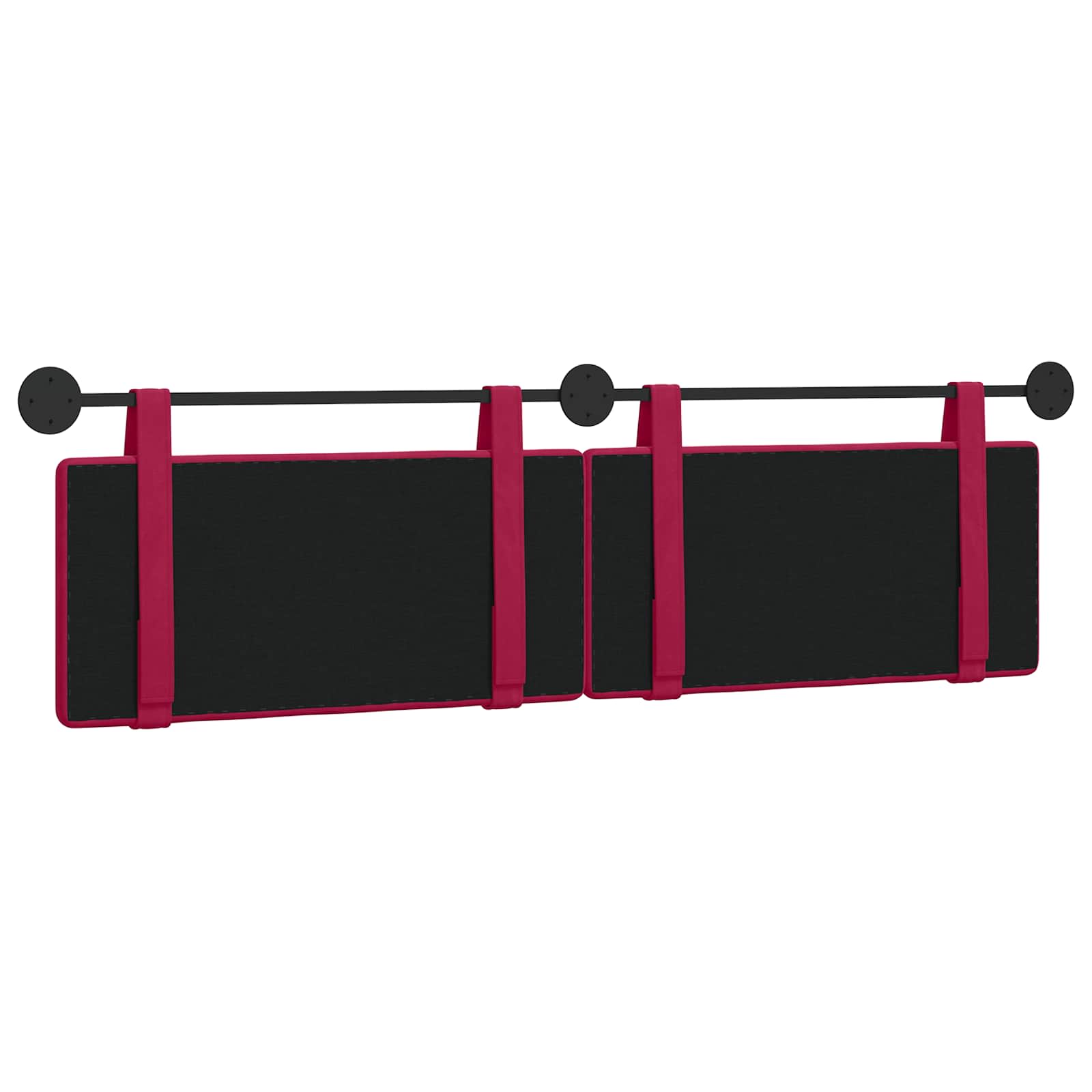Tête de lit suspendue Bordeaux Velours - XIOS