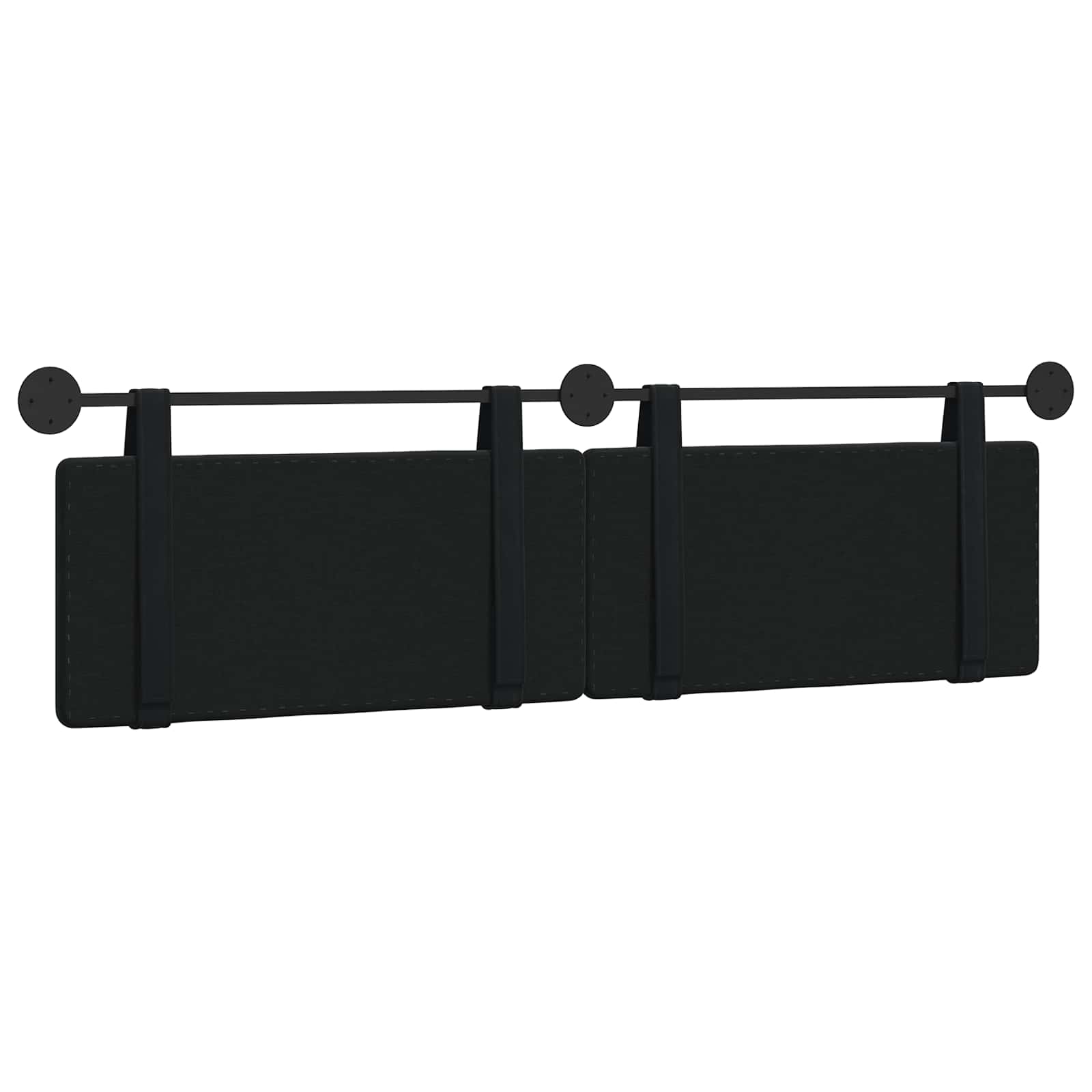 Tête de lit suspendue Noir Velours - XIOS