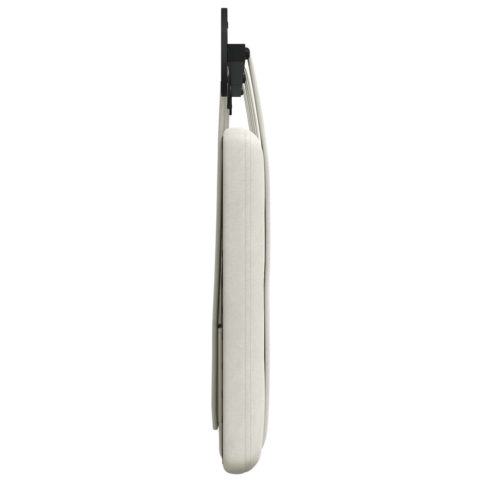 Tête de lit suspendue Crème 190 x 55 x 5 cm Velours - XIOS