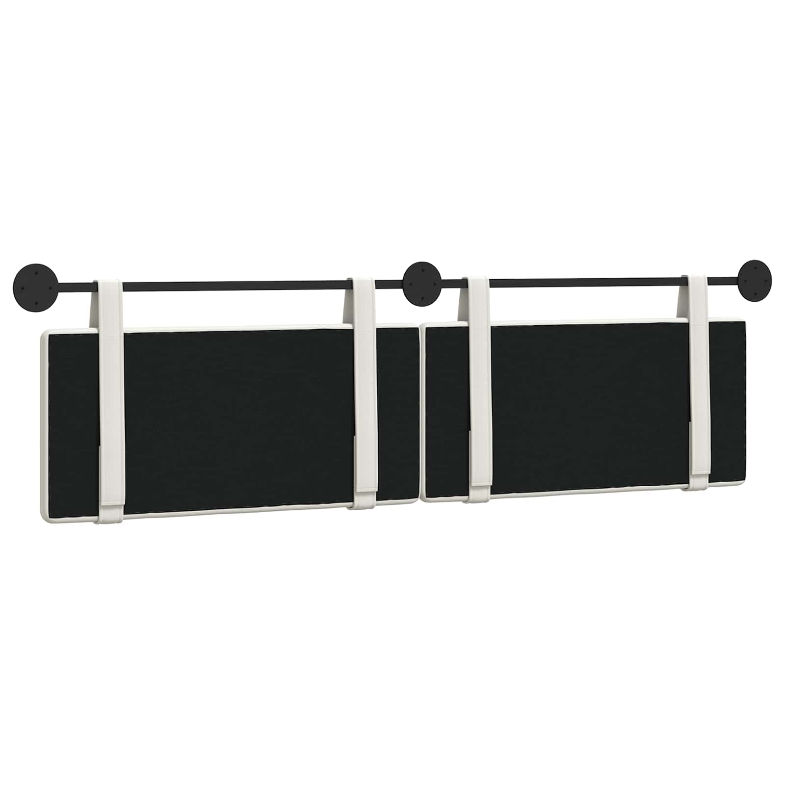 Tête de lit suspendue Blanc Simili cuir - XIOS