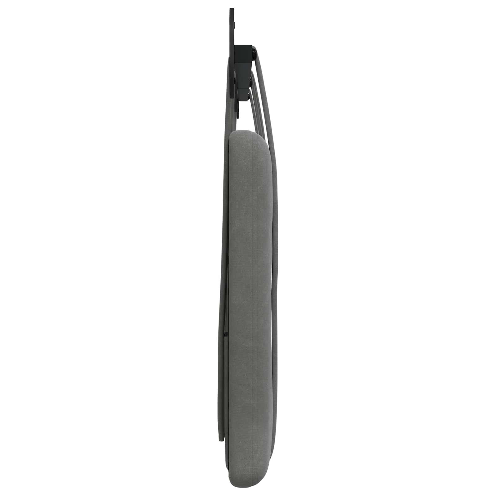 Tête de lit suspendue Gris foncé 210 x 55 x 5 cm Velours - XIOS