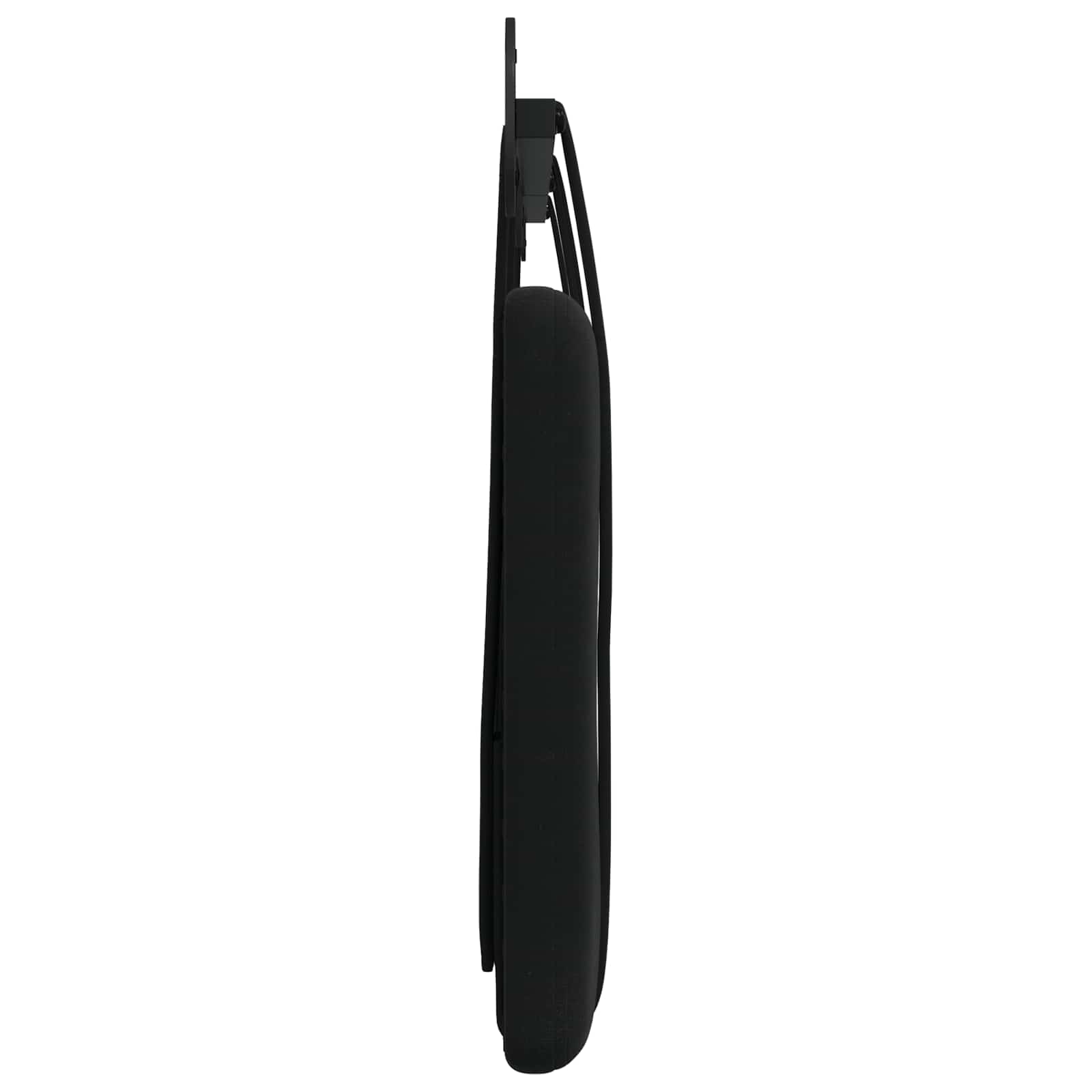 Tête de lit suspendue Noir 210 x 55 x 5 cm Velours - XIOS