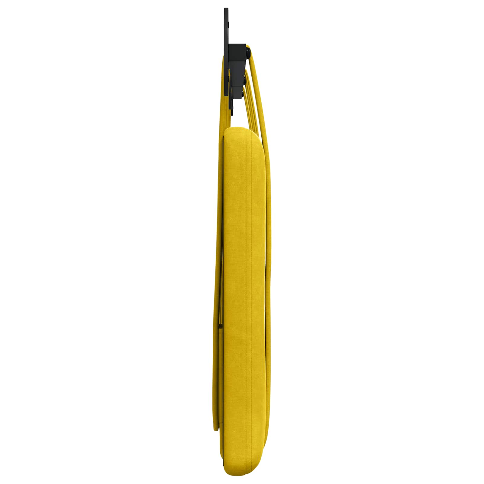 Tête de lit suspendue Jaune 210 x 55 x 5 cm Velours - XIOS