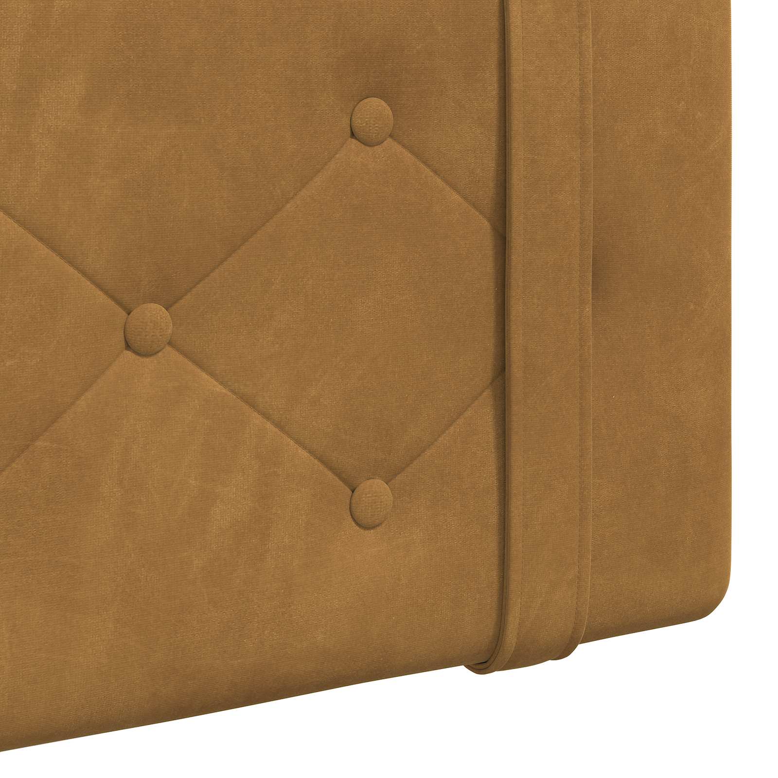 Tête de lit suspendue Marron 210 x 55 x 5 cm Velours - XIOS