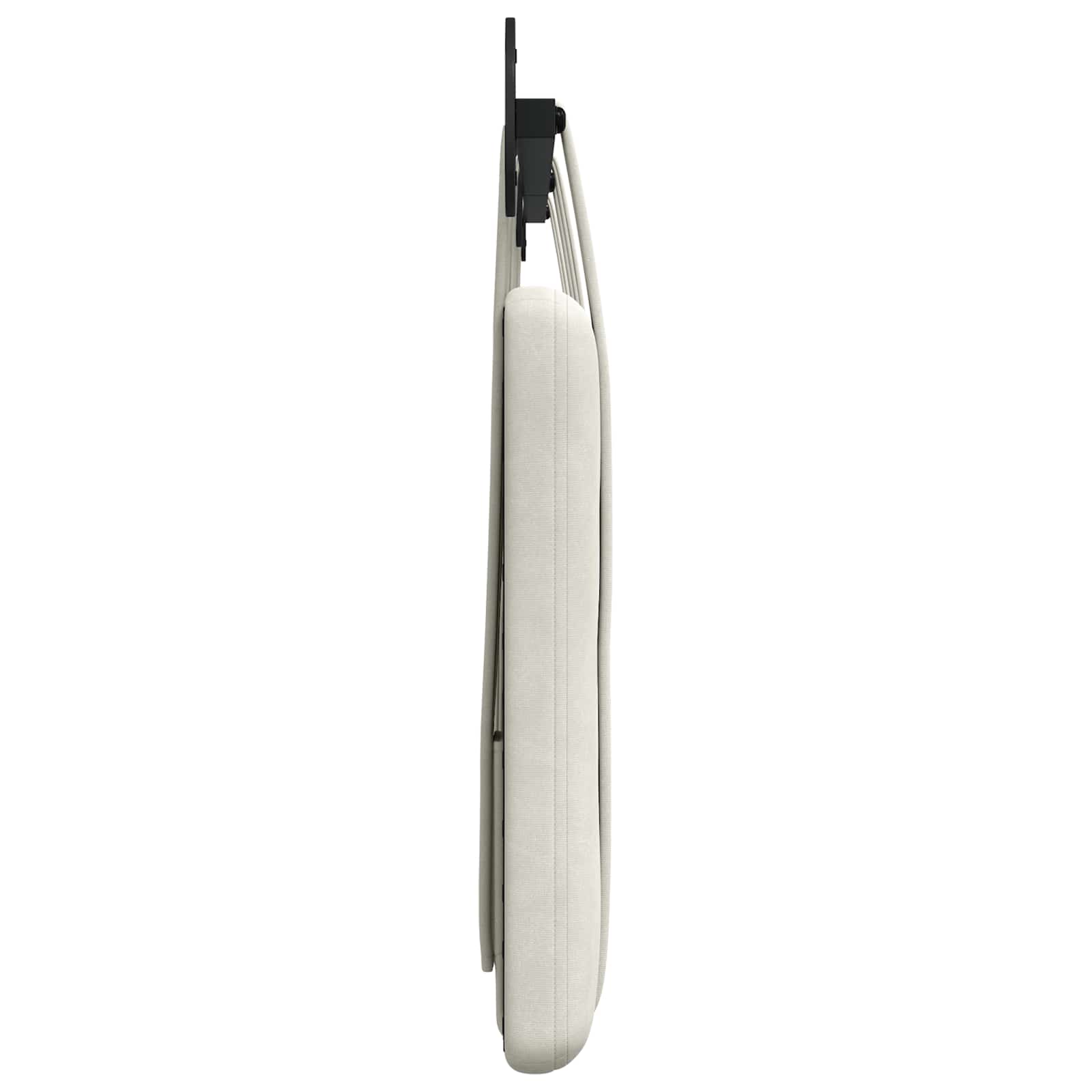 Tête de lit suspendue Crème 210 x 55 x 5 cm Velours - XIOS