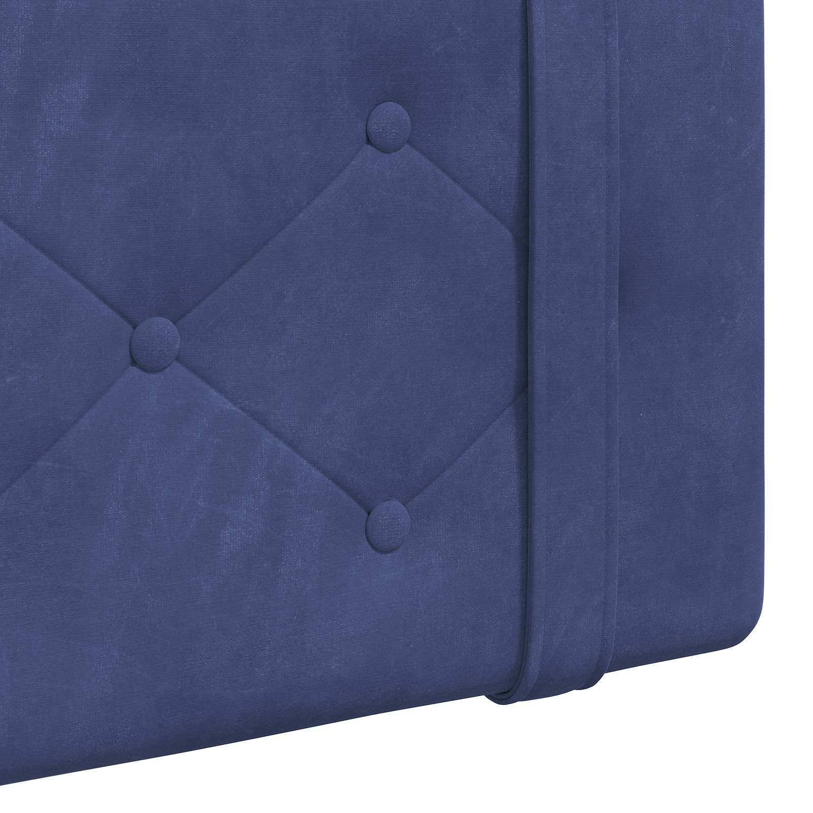 Tête de lit suspendue Bleu police 210 x 55 x 5 cm Velours - XIOS