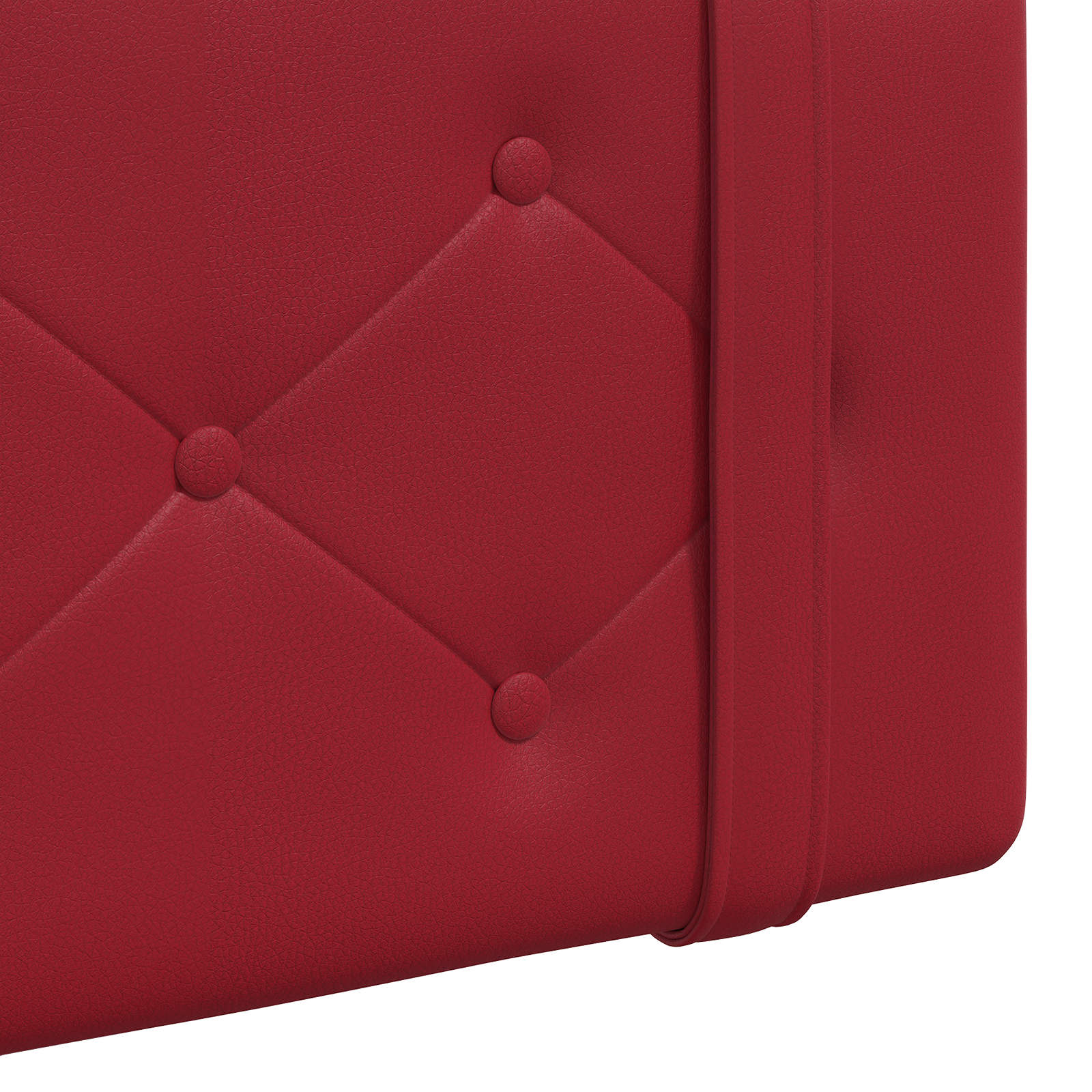 Tête de lit suspendue Bordeaux 210 x 55 x 5 cm Simili cuir - XIOS