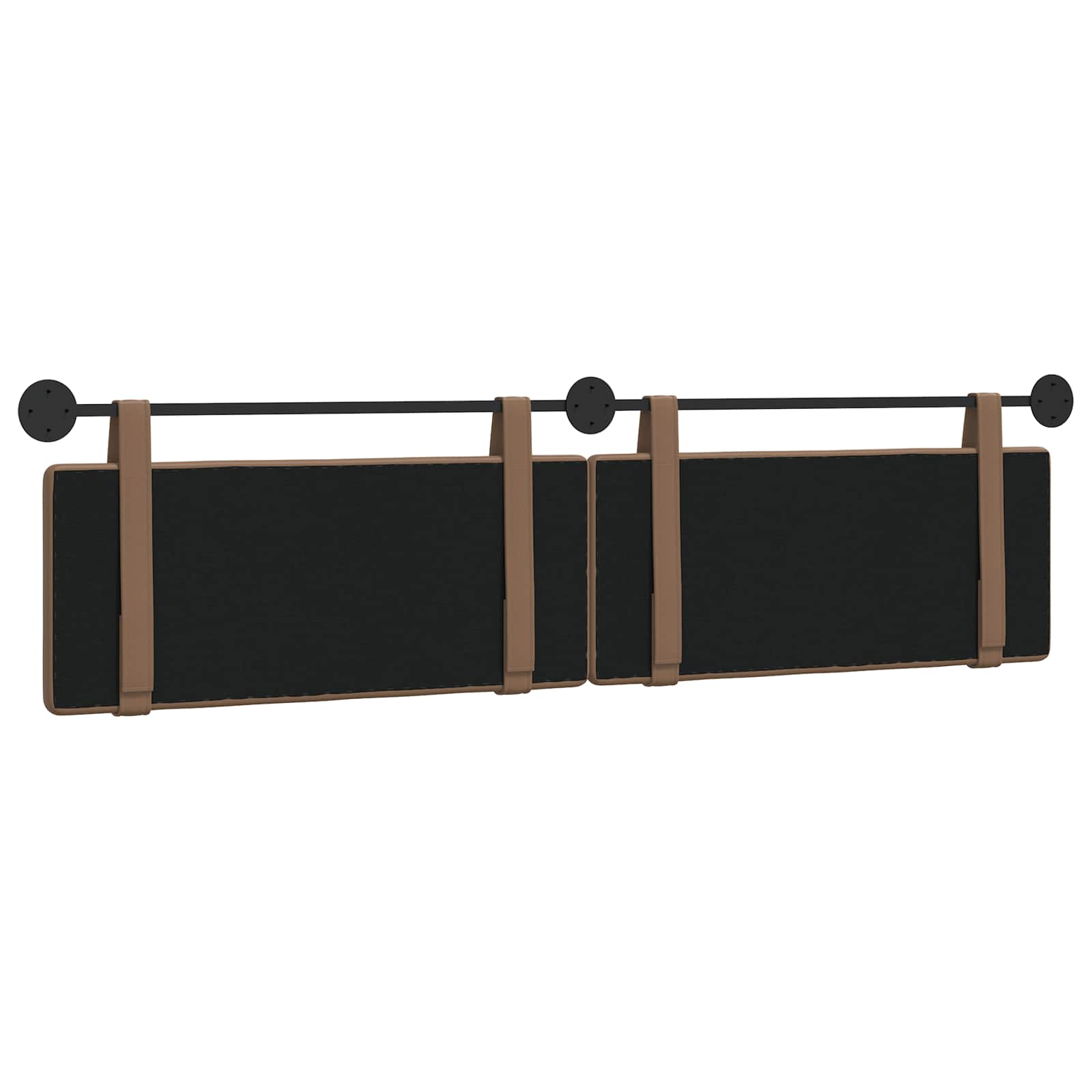 Tête de lit suspendue Cappuccino 210 x 55 x 5 cm Simili cuir - XIOS