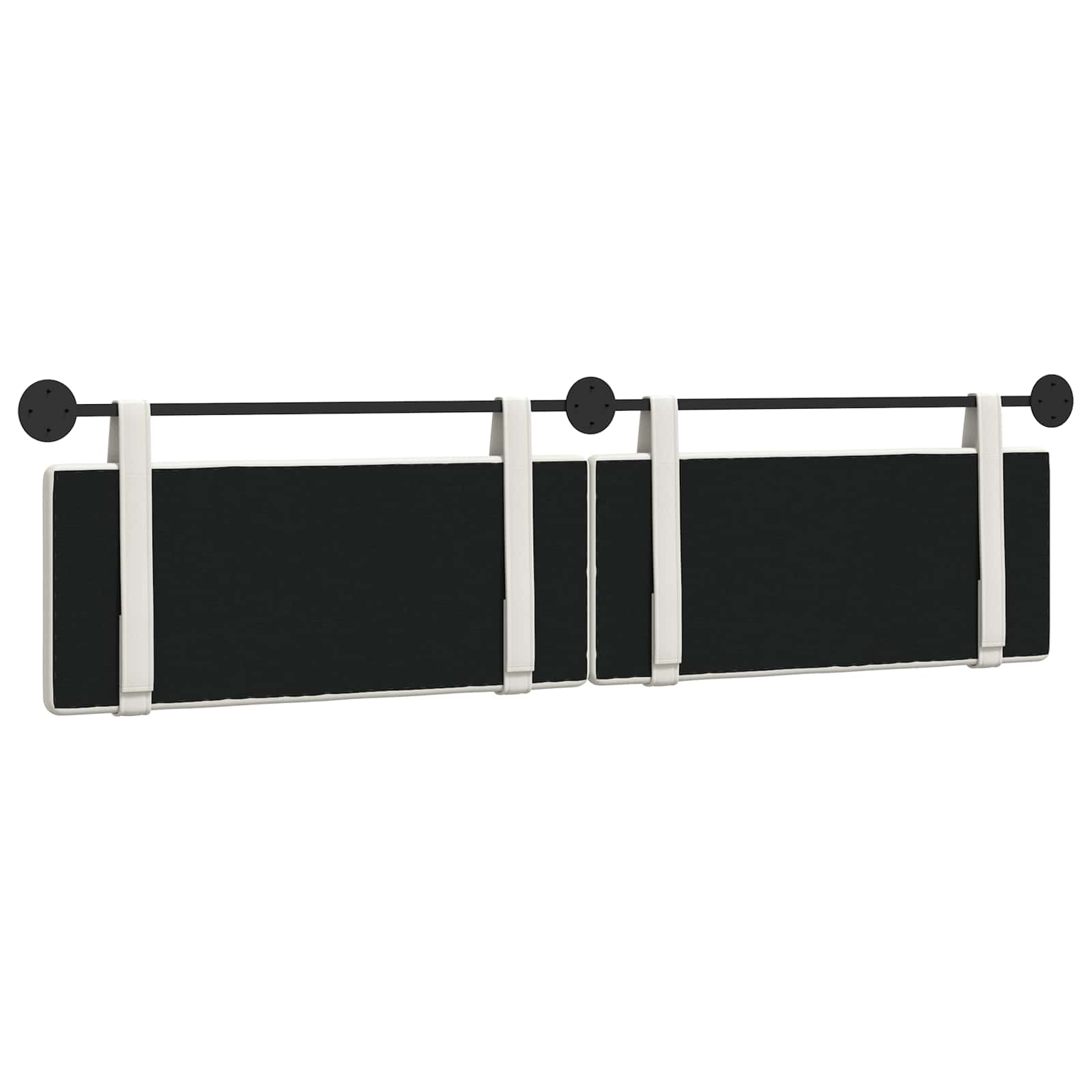 Tête de lit suspendue Blanc 210 x 55 x 5 cm Simili cuir - XIOS