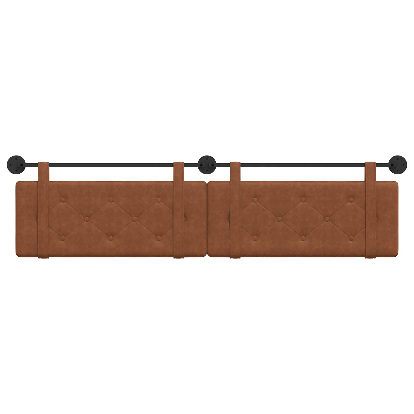 marron 2 pcs Marron 200 x 5 x 40 cm Panneau de particules - XIOS