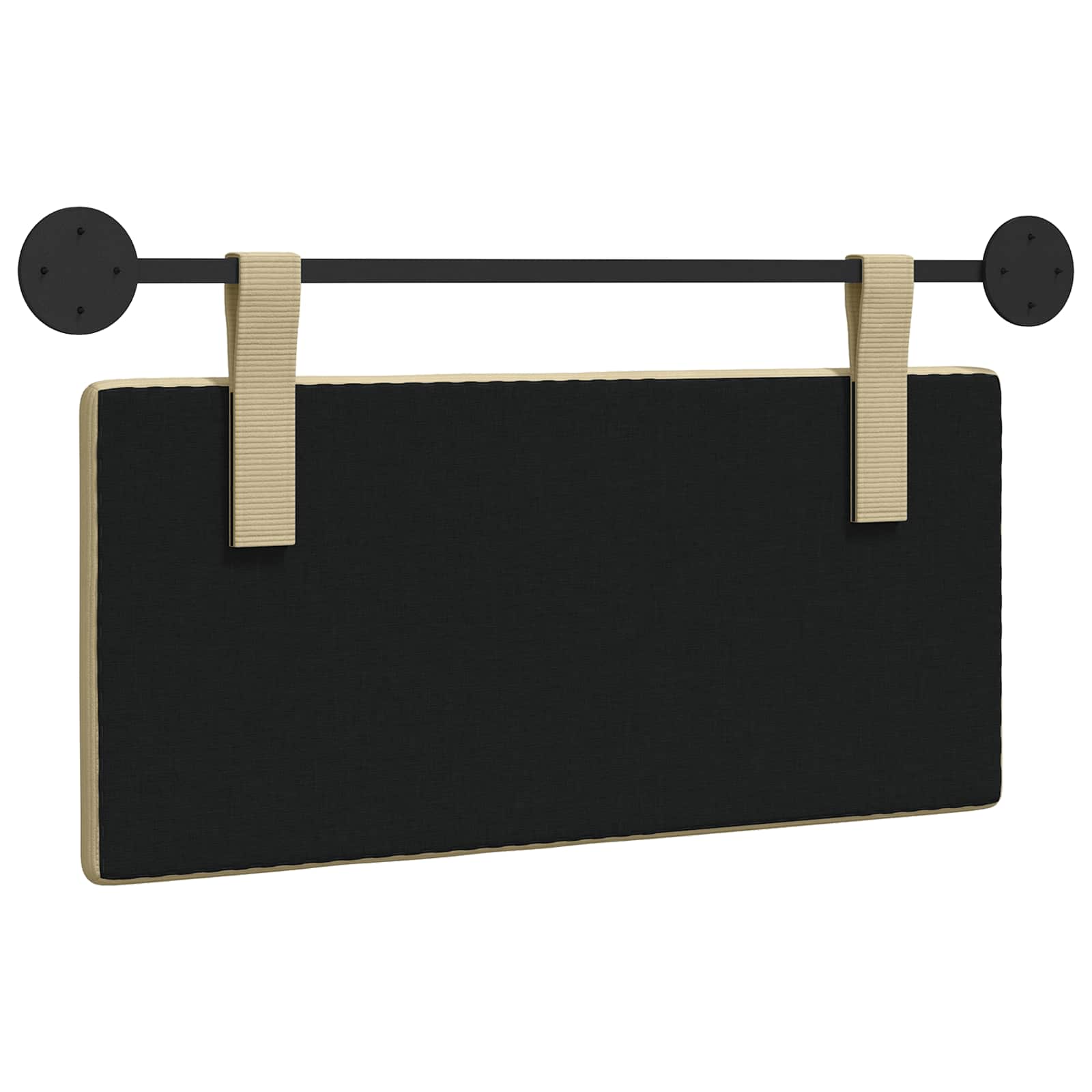 Tête de lit suspendue Tissu en velours côtelé - XIOS