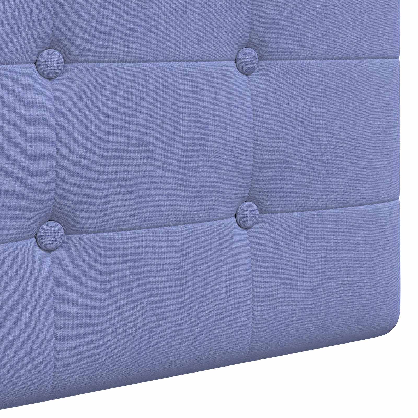Tête de lit suspendue Bleu denim 190 x 55 x 5 cm tissu - XIOS