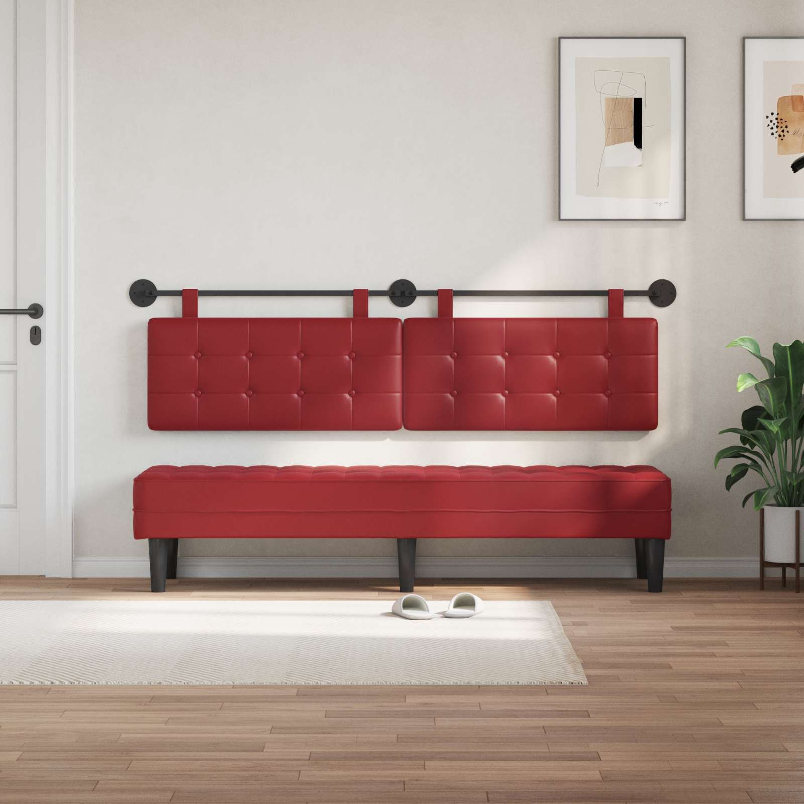 Tête de lit suspendue Simili cuir - XIOS
