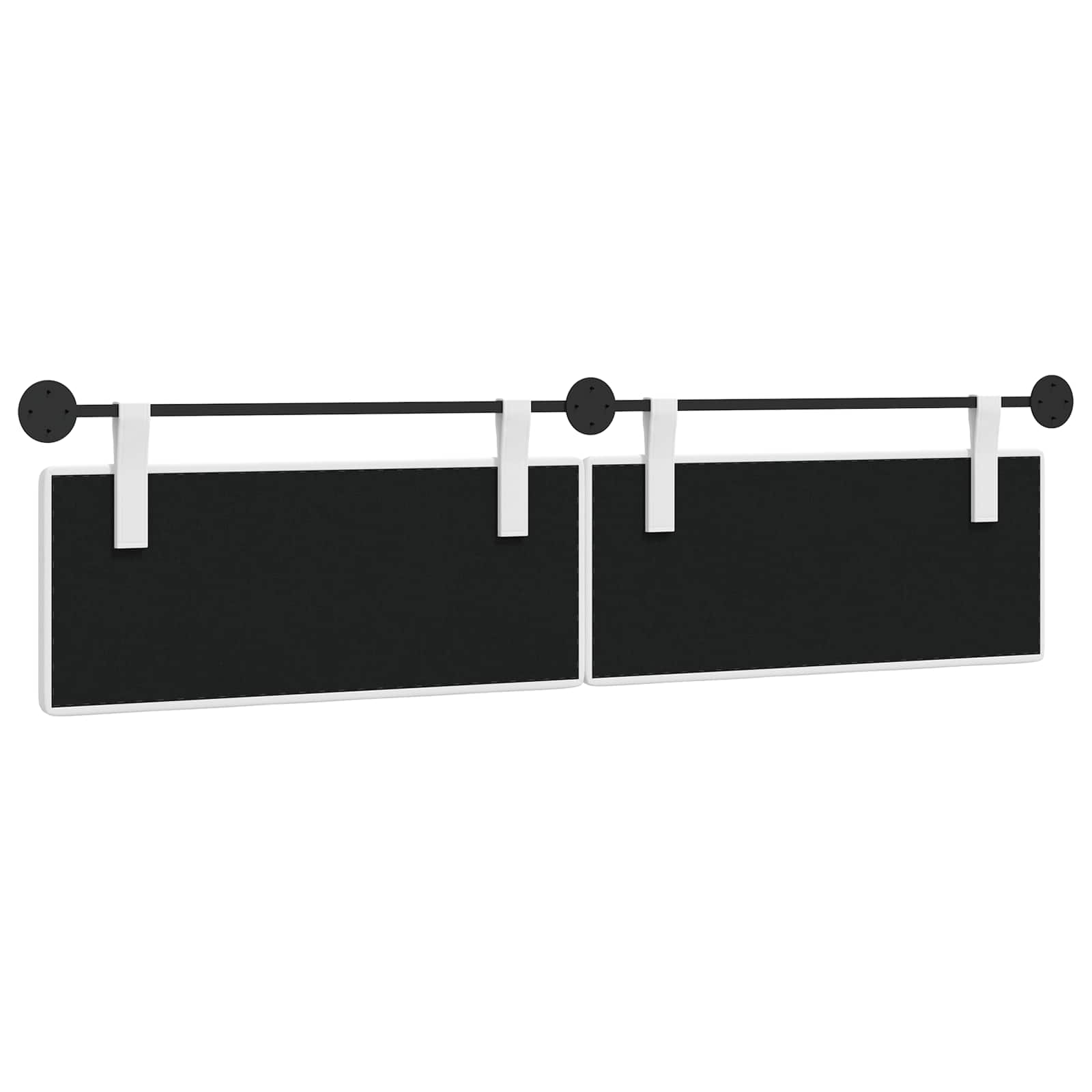 Tête de lit suspendue Blanc tissu - XIOS