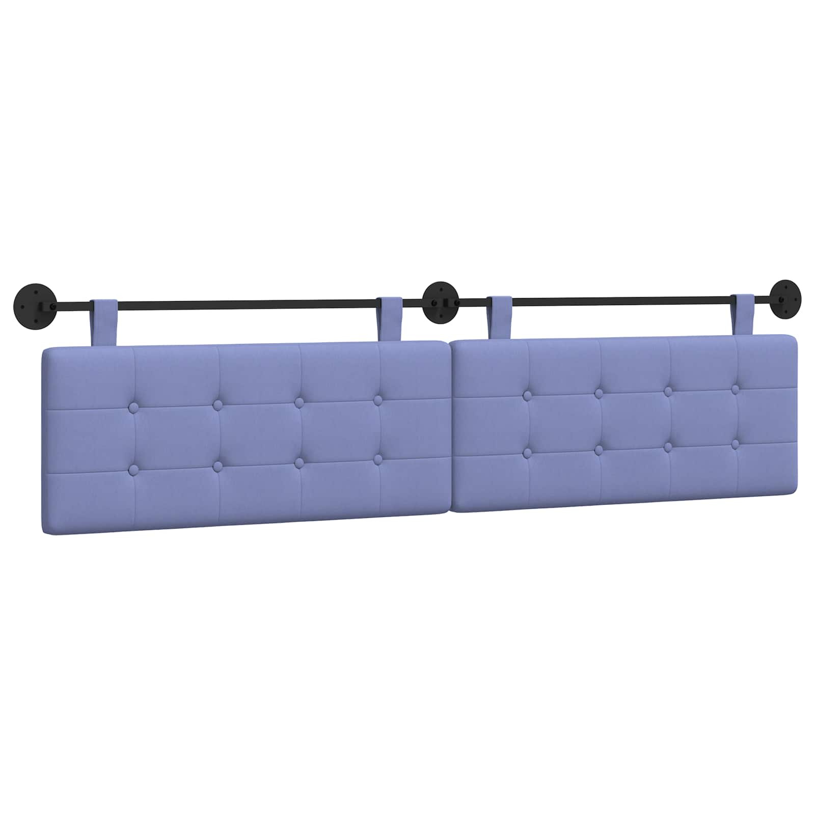Tête de lit suspendue Bleu denim Tissu - XIOS