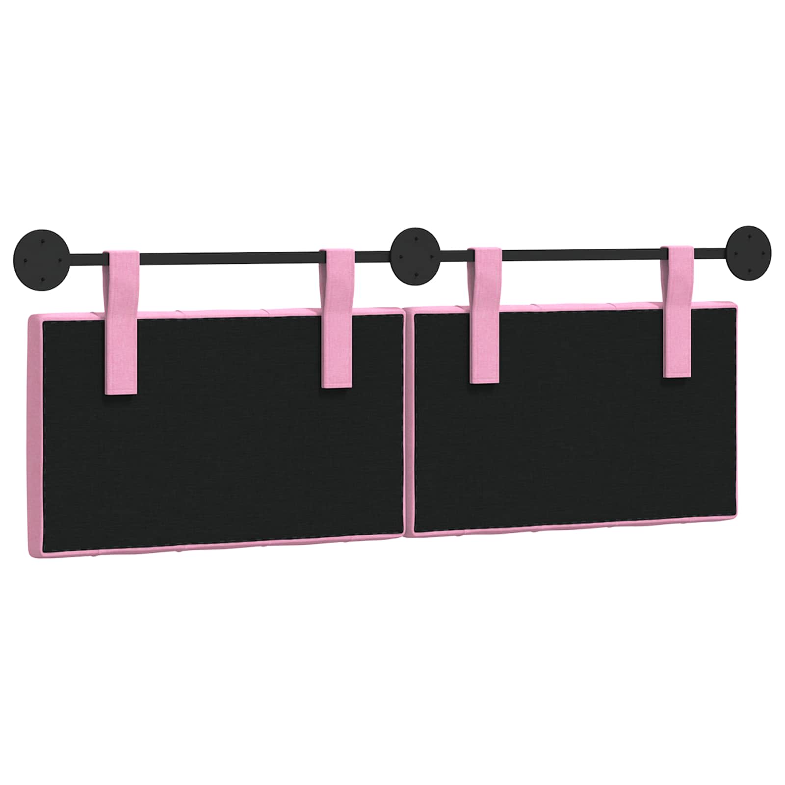 Tête de lit suspendue Rose Tissu - XIOS