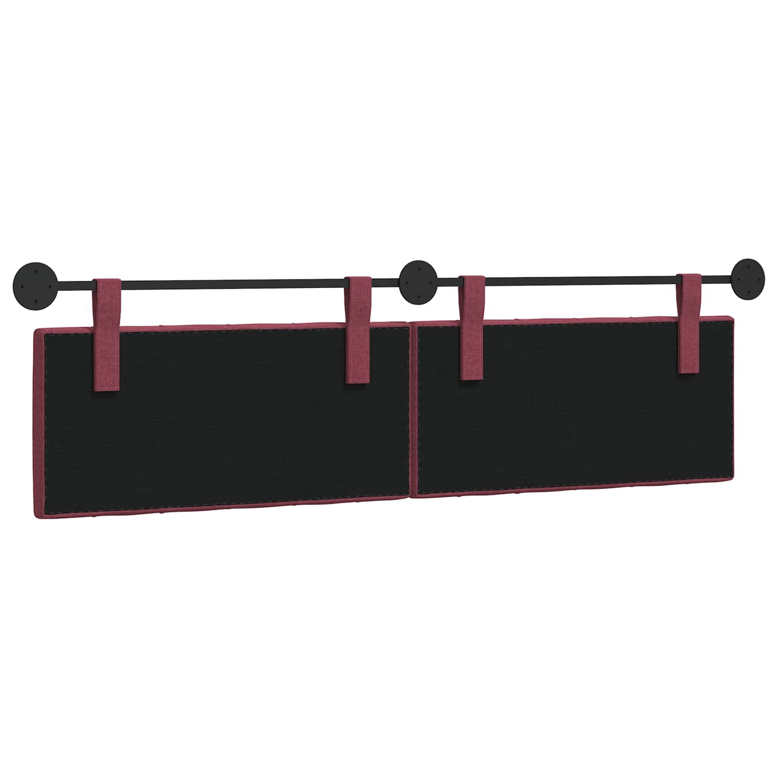 Tête de lit suspendue Bordeaux Tissu - XIOS