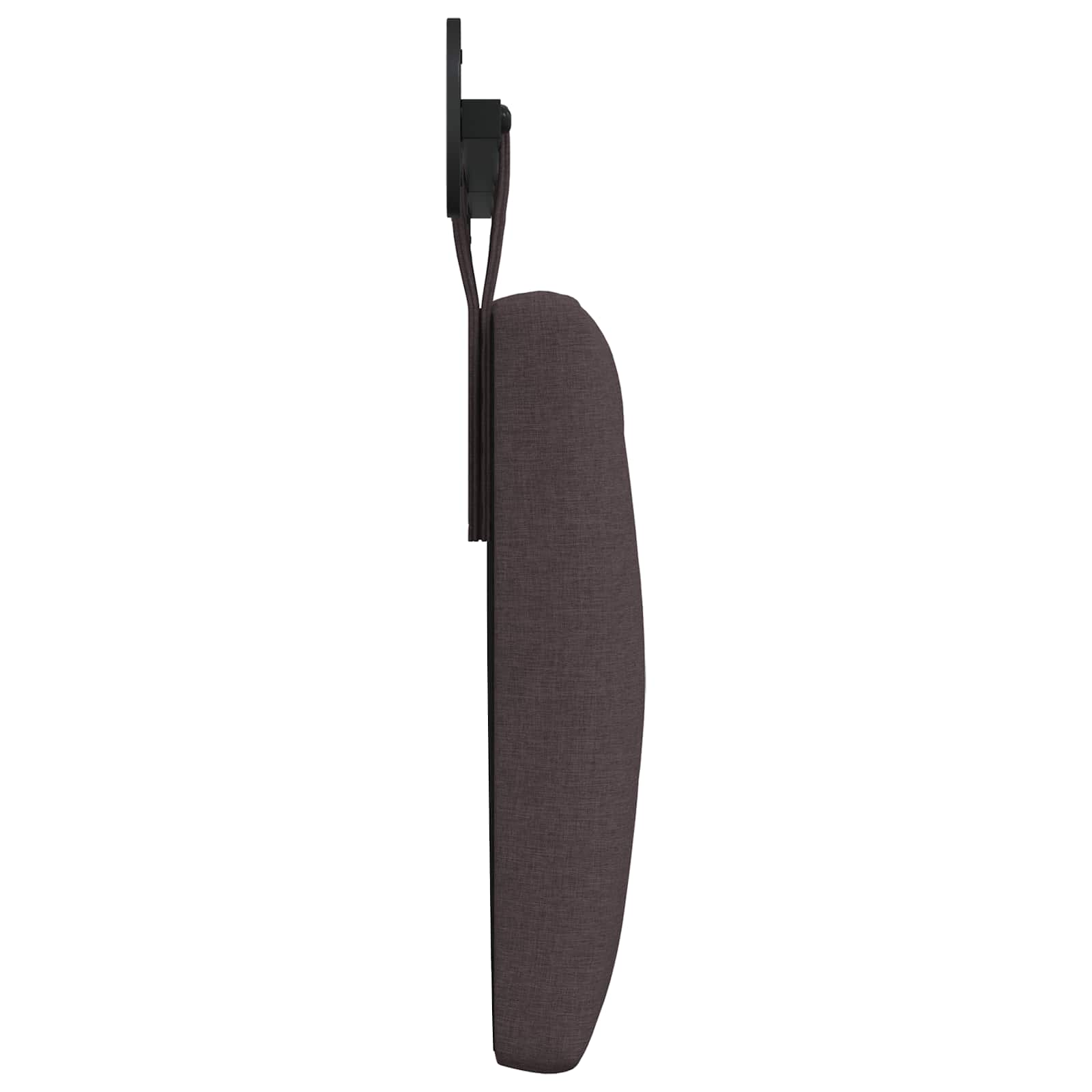 Tête de lit suspendue Marron foncé 190 x 55 x 7 cm tissu - XIOS