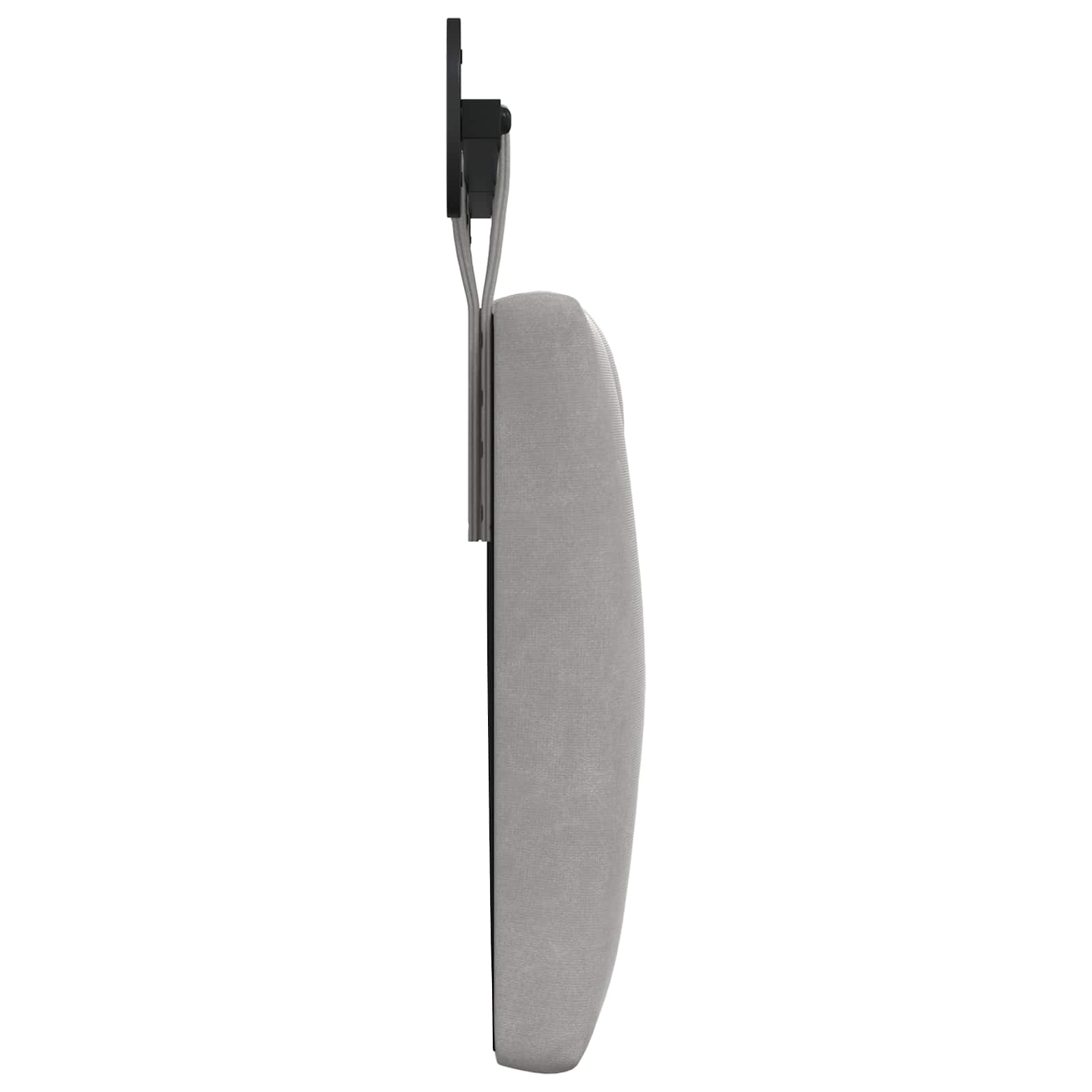 Tête de lit suspendue Gris clair Velours - XIOS