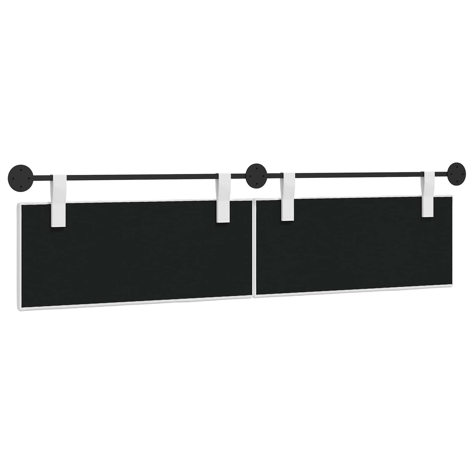 Tête de lit suspendue Blanc Tissu - XIOS