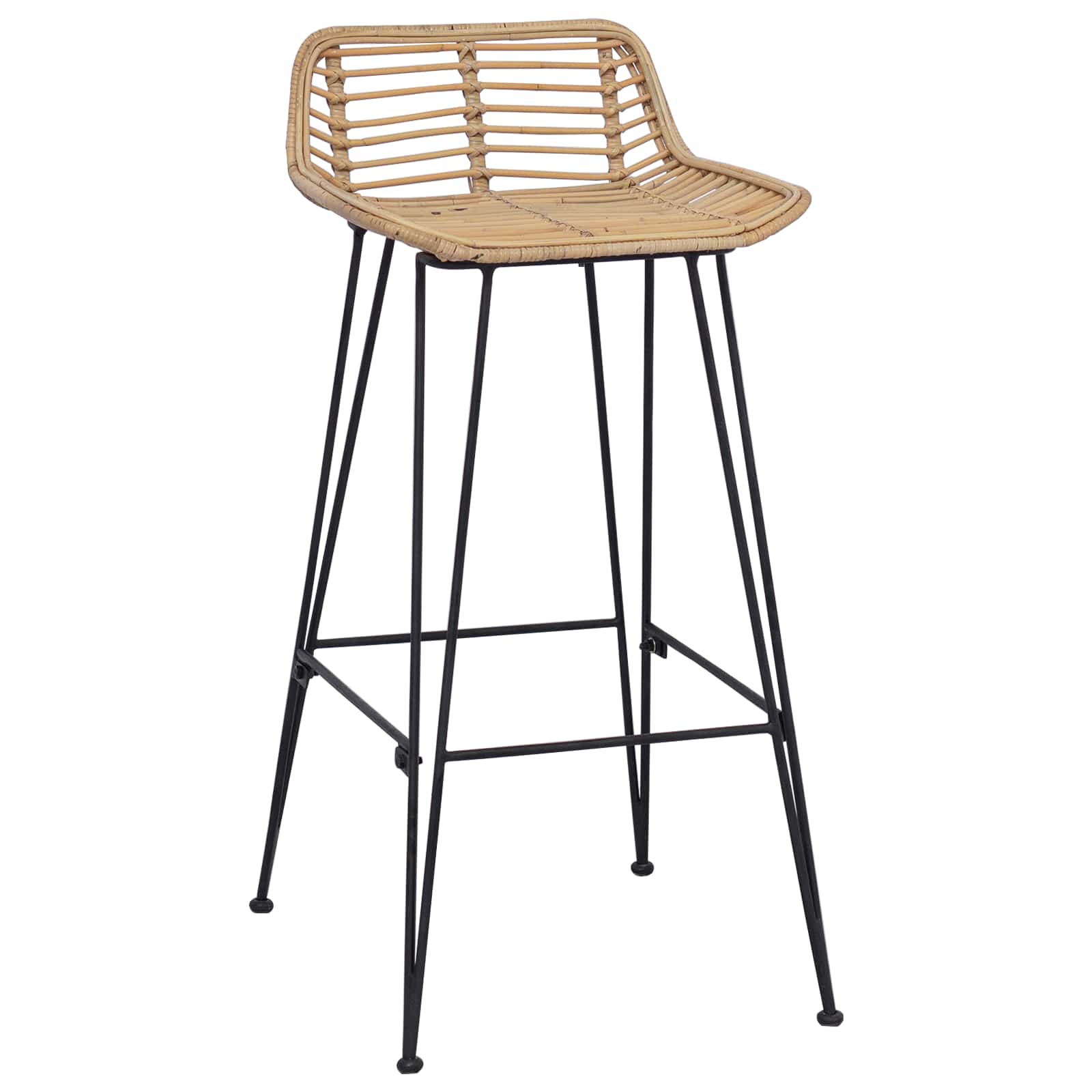 Chaise de bar 44 x 46 x 91 cm Fer à tige de 10mm de diamètre - XIOS